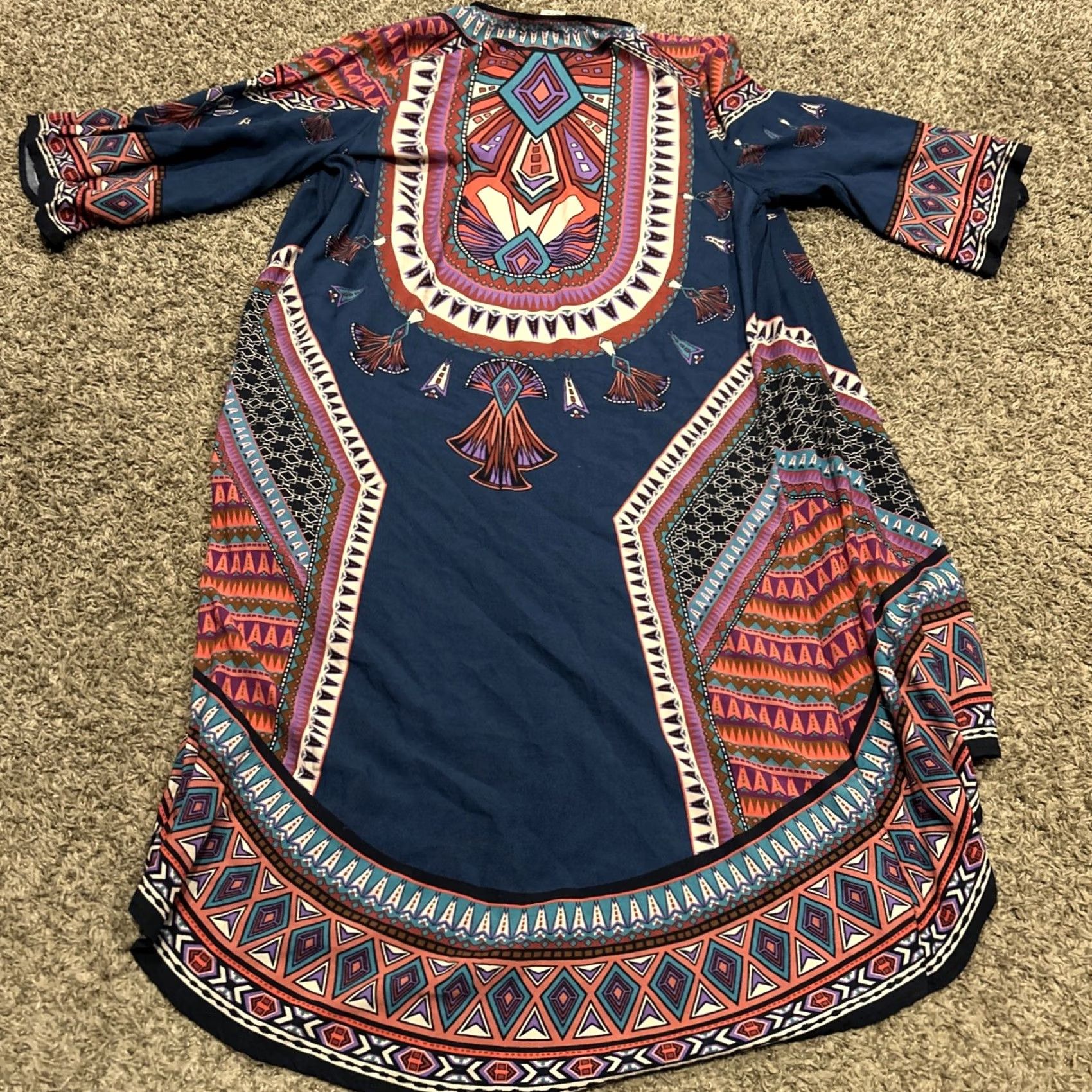 Vintage Flying Tomato Cardigan Womens S Open Size Rayon Light Weight Size S / US 4 / IT 40 - 3 Thumbnail