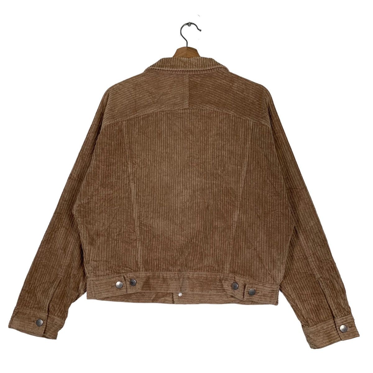 Japanese Brand ENVYM Corduroy Crop Jacket #0102-C6 Size US M / EU 48-50 / 2 - 8 Thumbnail