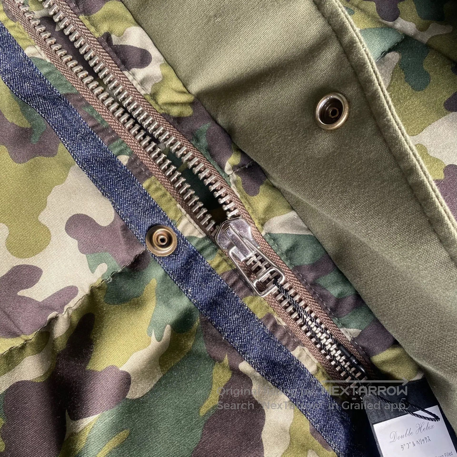 DOUBLE HELIX Double Helix Camo N3B Down Jacket. Size US L / EU 52-54 / 3 - 5 Thumbnail