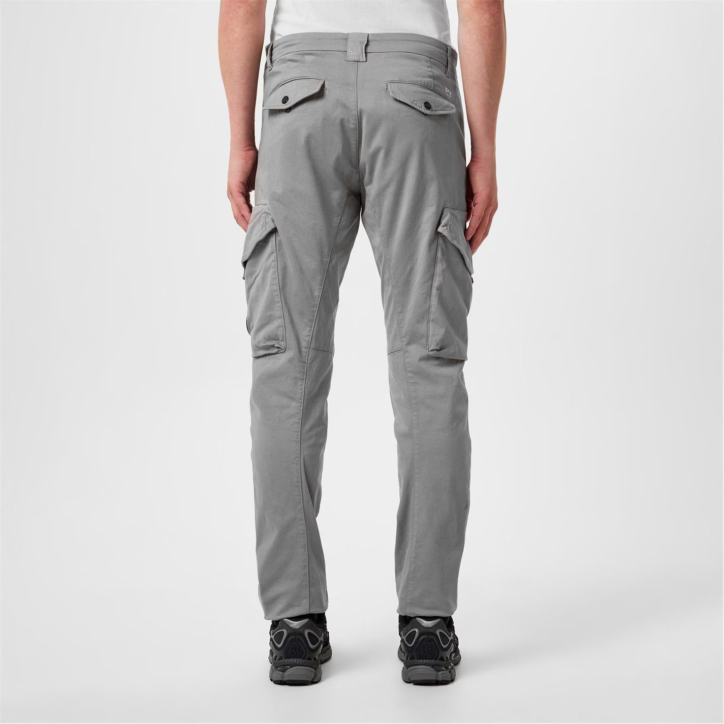 C.P. Company o1g2r1mq0426 Slim Cargo Trousers in Grey Size US 38 / EU 54 - 4 Thumbnail