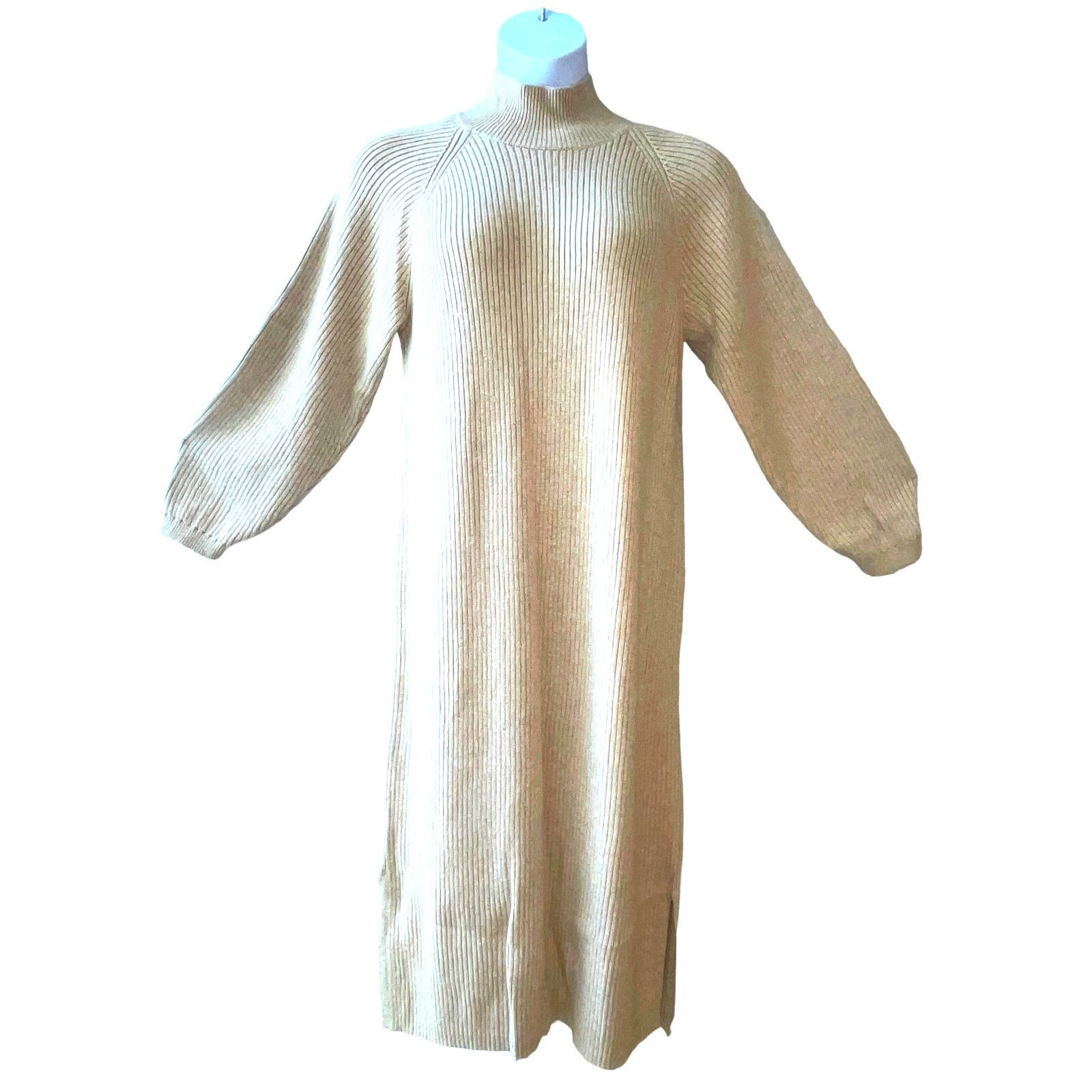 & Other Stories & Other Stories Rib Knit Bell Sleeve Sweater Dress Size Med Size M / US 6-8 / IT 42-44 - 1 Thumbnail