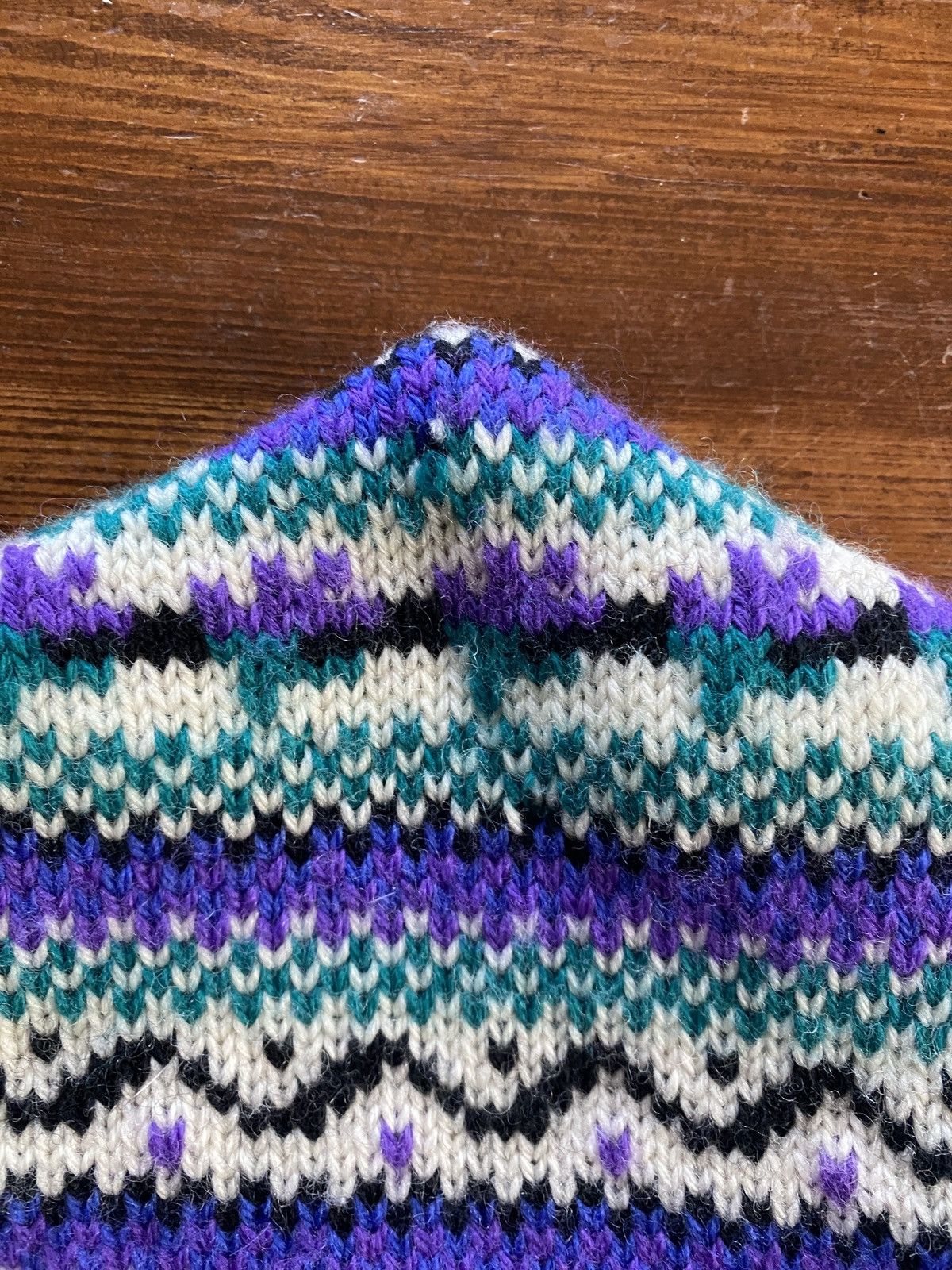 Vintage Vintage 80’s Merkley Headgear Wool Knit Striped Beanie Hat Size ONE SIZE - 5 Thumbnail