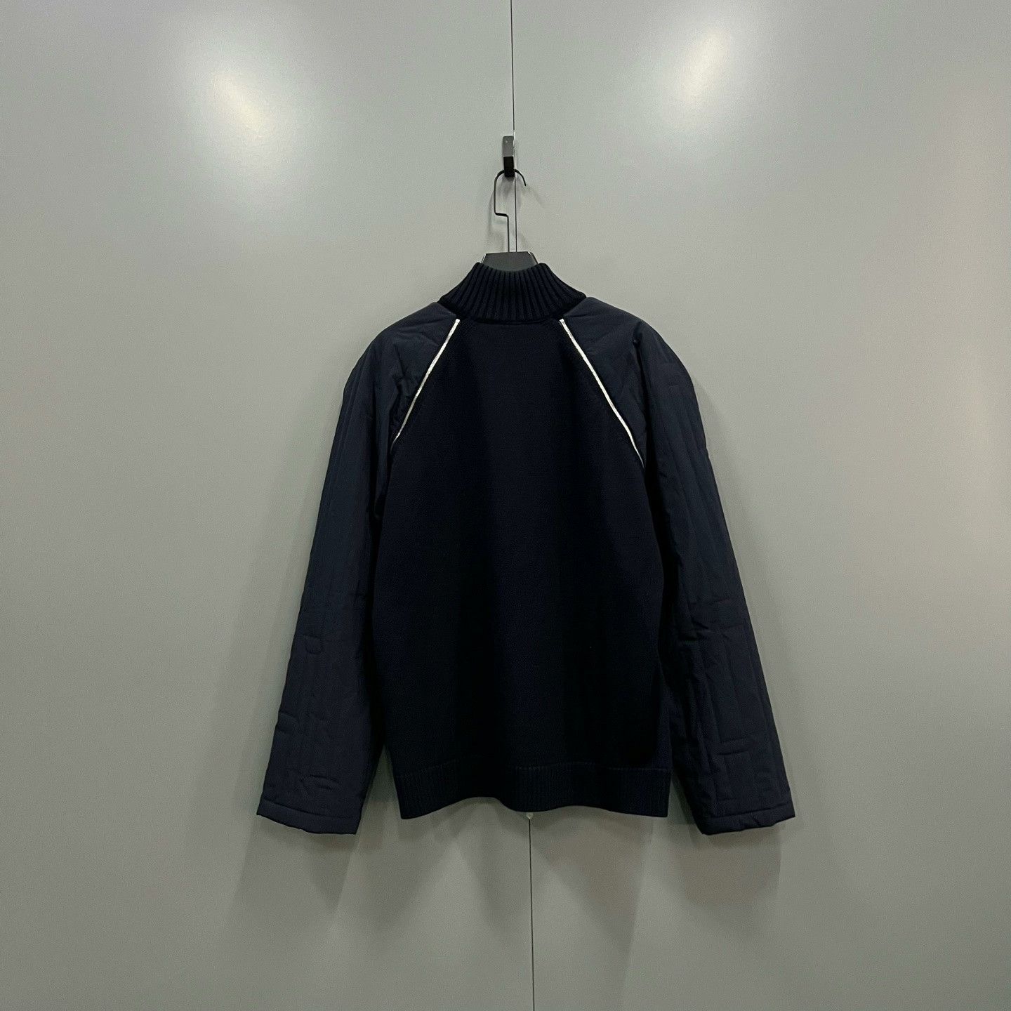 Hermes HERMES H Texture Quilted Baseball Jacket Size US XXL / EU 58 / 5 - 6 Thumbnail