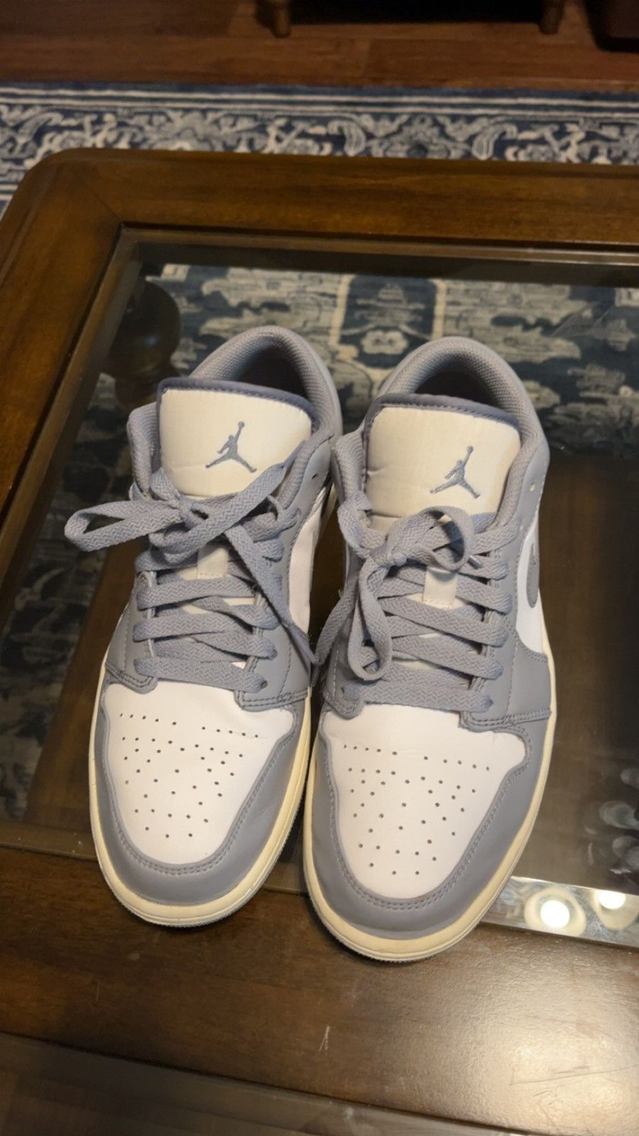 Jordan Brand × Nike Vintage grey Air Jordan 1 lows Size US 11 / EU 44 - 3 Thumbnail