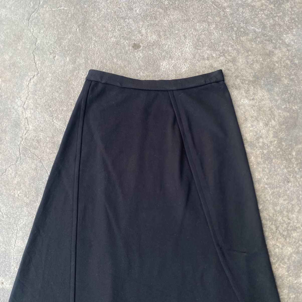 Helmut Lang ‼️LAST DROP‼️Helmut Lang Asymmetrical Bondage Skirt Black Size 32" / US 10 / IT 46 - 5 Thumbnail
