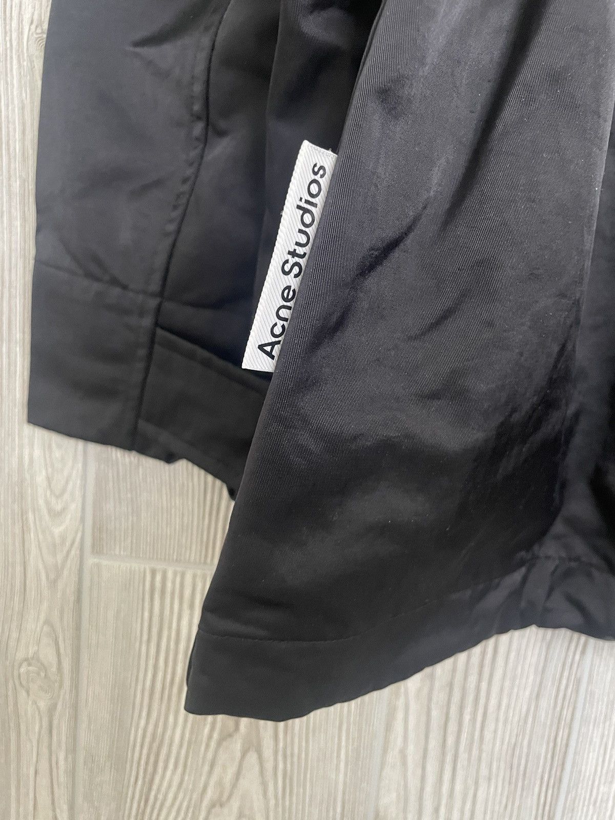 Acne Studios Acne Studios Black Nylon Jacket Size US S / EU 44-46 / 1 - 6 Thumbnail