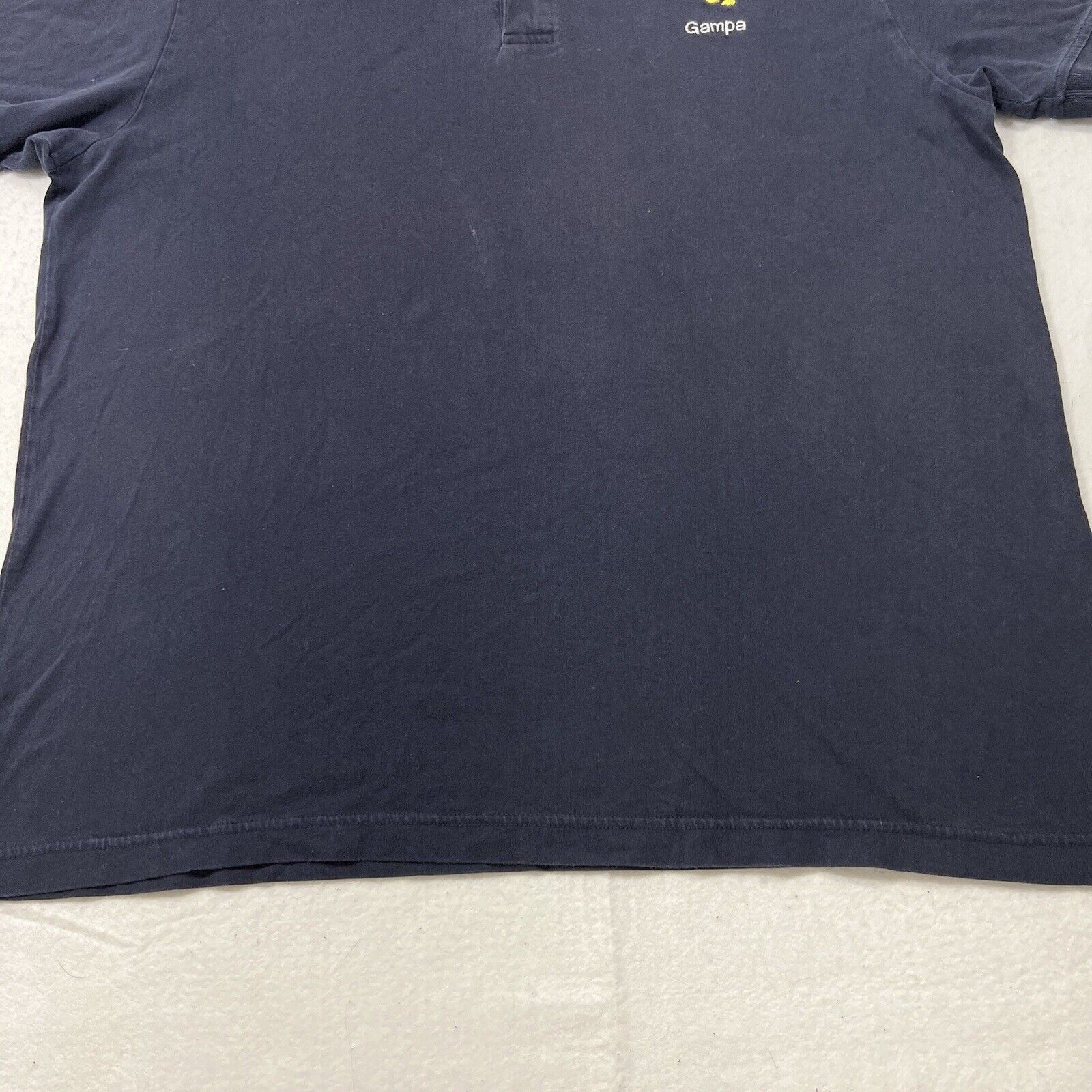 Disney Disney Store Donald Duck "Gampa" Embroidered Polo Shirt Size US XL / EU 56 / 4 - 7 Thumbnail