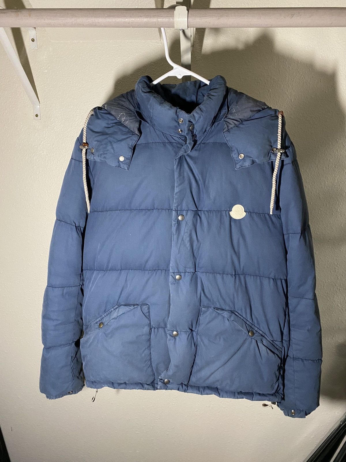 美品. MONCLER VISVIM \"BAYAN バヤン\" ネイビー T1 美品. MONCLER VISVIM 