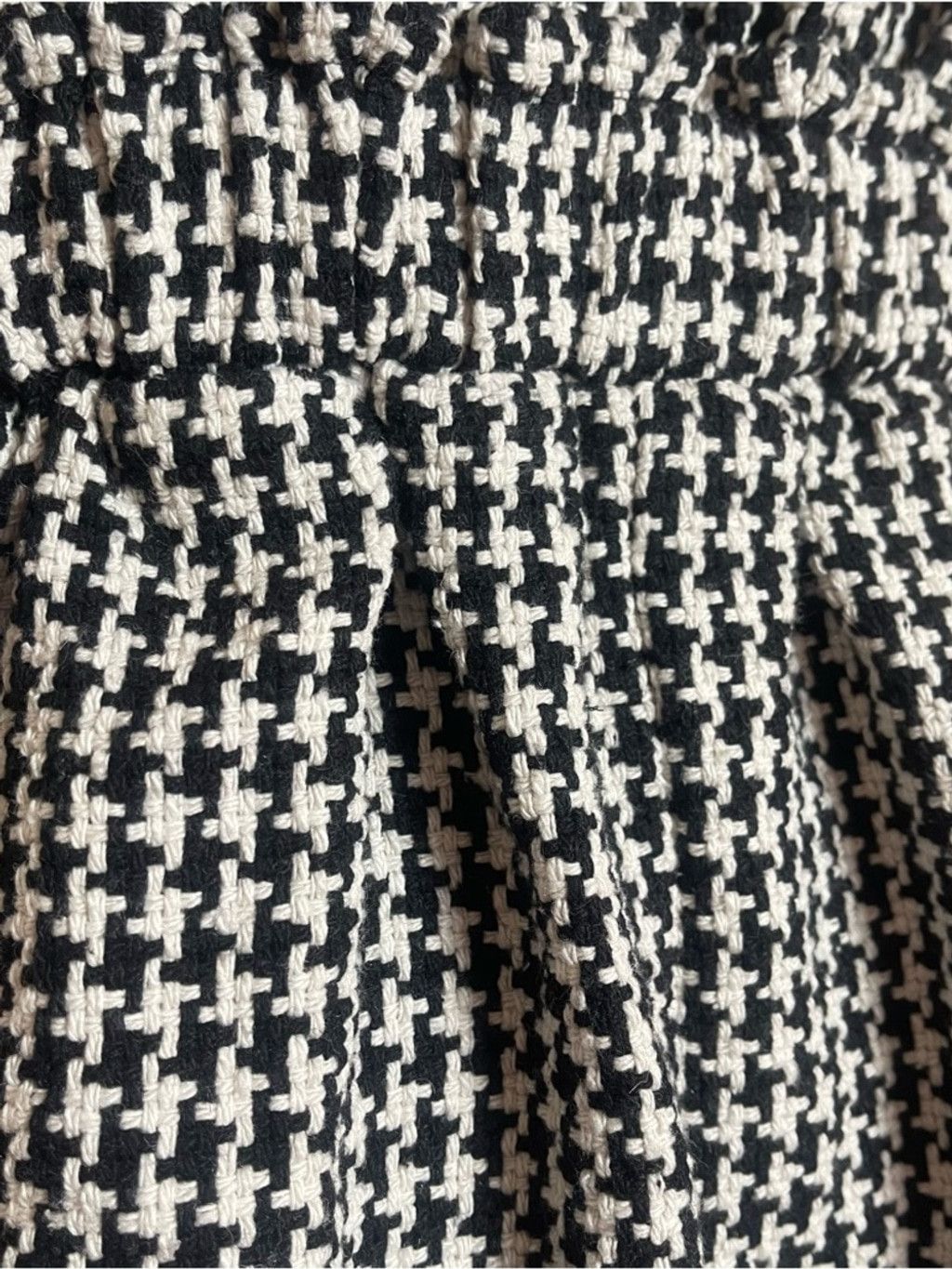 Other Miou Muse Houndstooth Wool blend Tweed Deep V Mini Dress V L Size L / US 10 / IT 46 - 8 Thumbnail