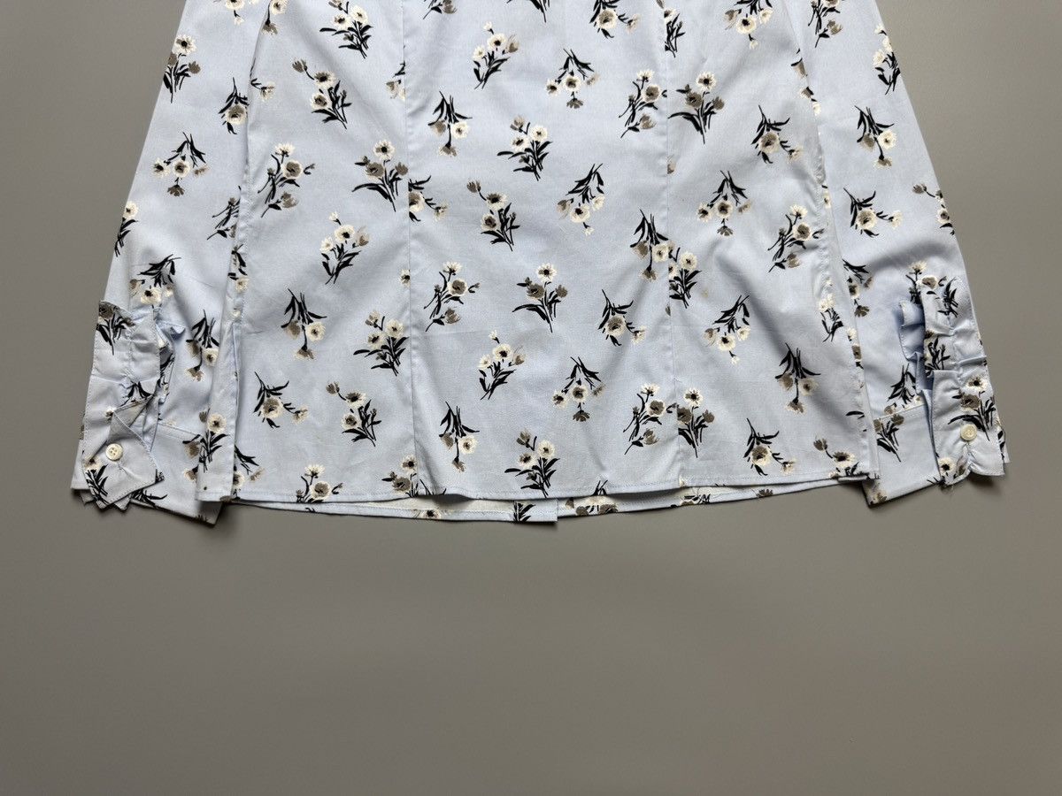 Prada Prada - Fall winter Floral Longsleeve Size S / US 4 / IT 40 - 4 Thumbnail