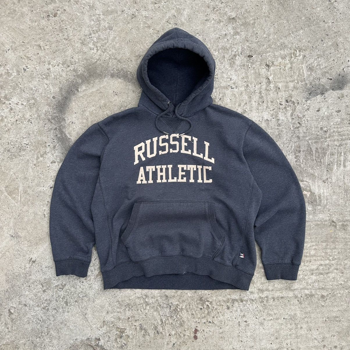 Russell Athletic Vintage Russel Athletic Hoodie Fitted Y2K Style USA 00s Size US M / EU 48-50 / 2 - 1 Thumbnail