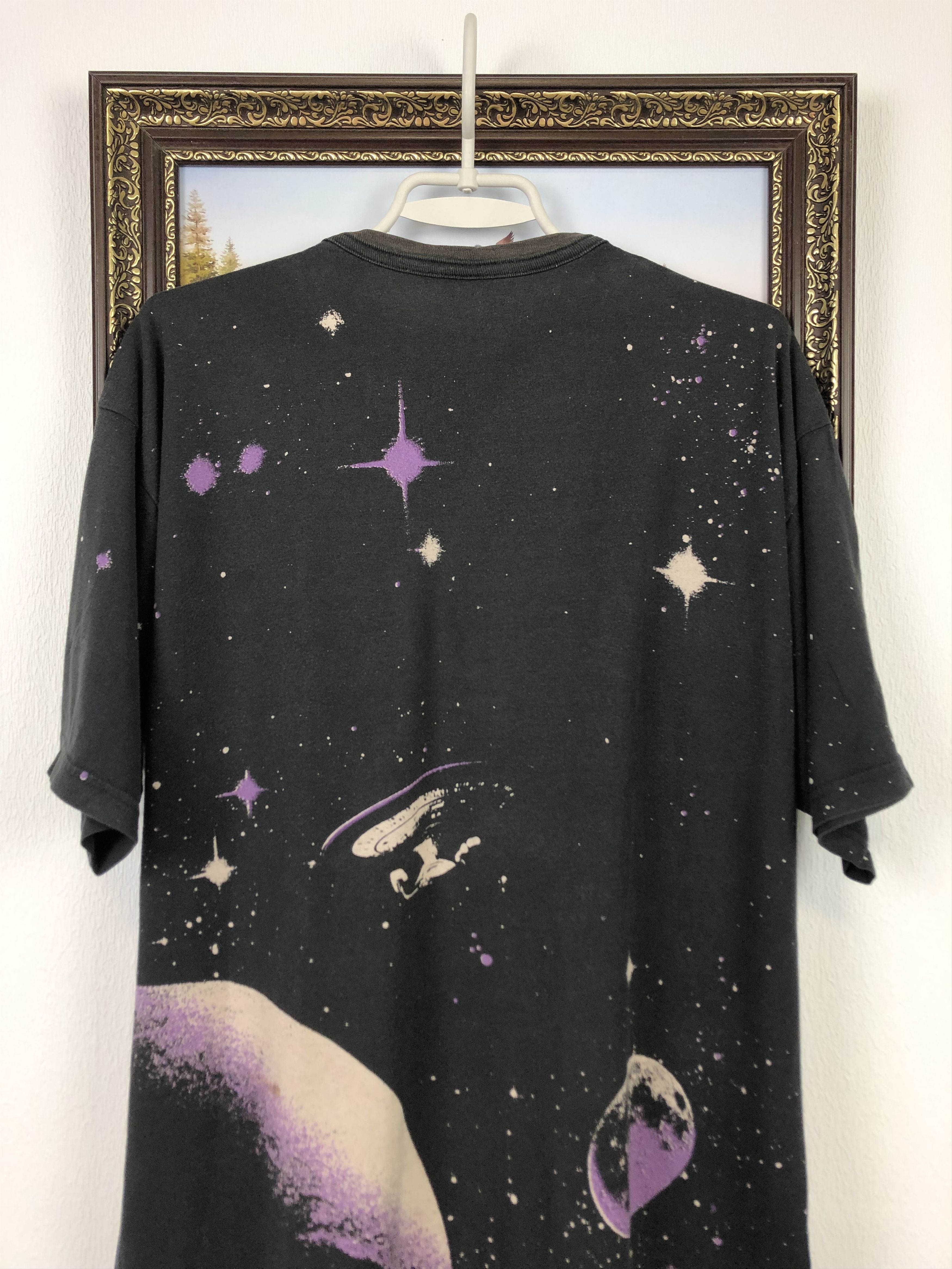 Vintage Vintage Star Trek Insurrection Movie USS Enterprise Shirt Size US XL / EU 56 / 4 - 11 Thumbnail