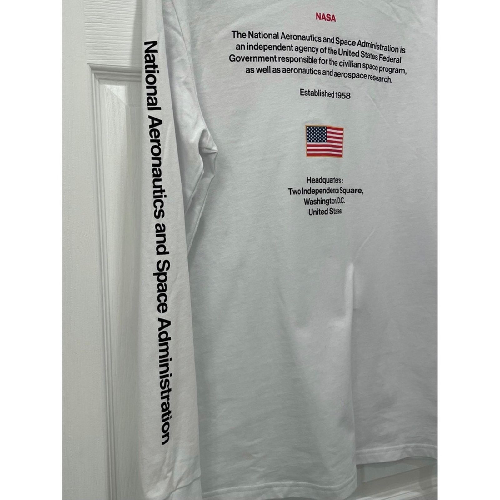 H&M H&M NASA Long Sleeve Shirt M Size US M / EU 48-50 / 2 - 3 Thumbnail