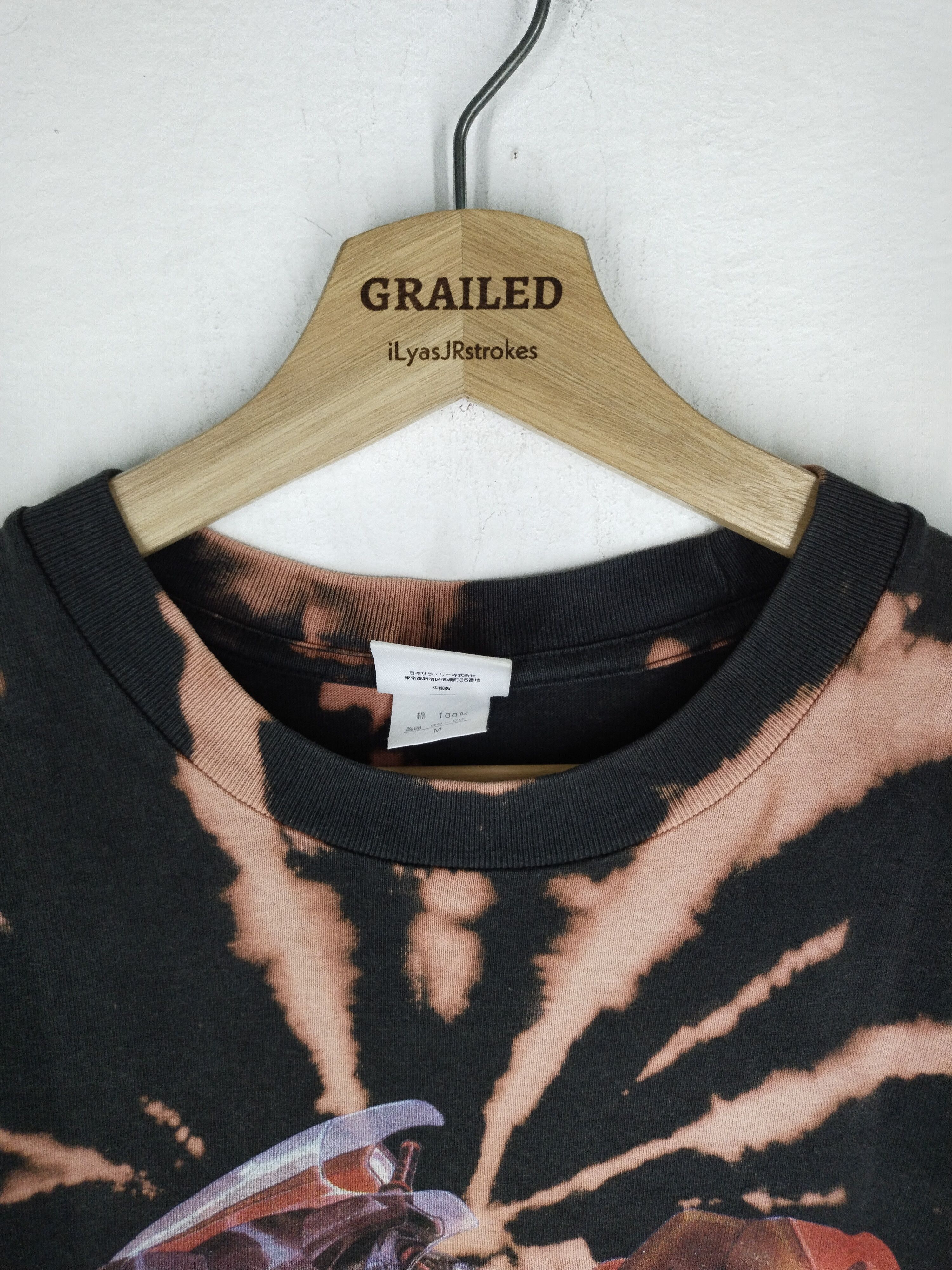 Japanese Brand × Vintage Vtg Akira Tie Die Bootleg Tee Size US M / EU 48-50 / 2 - 14 Thumbnail