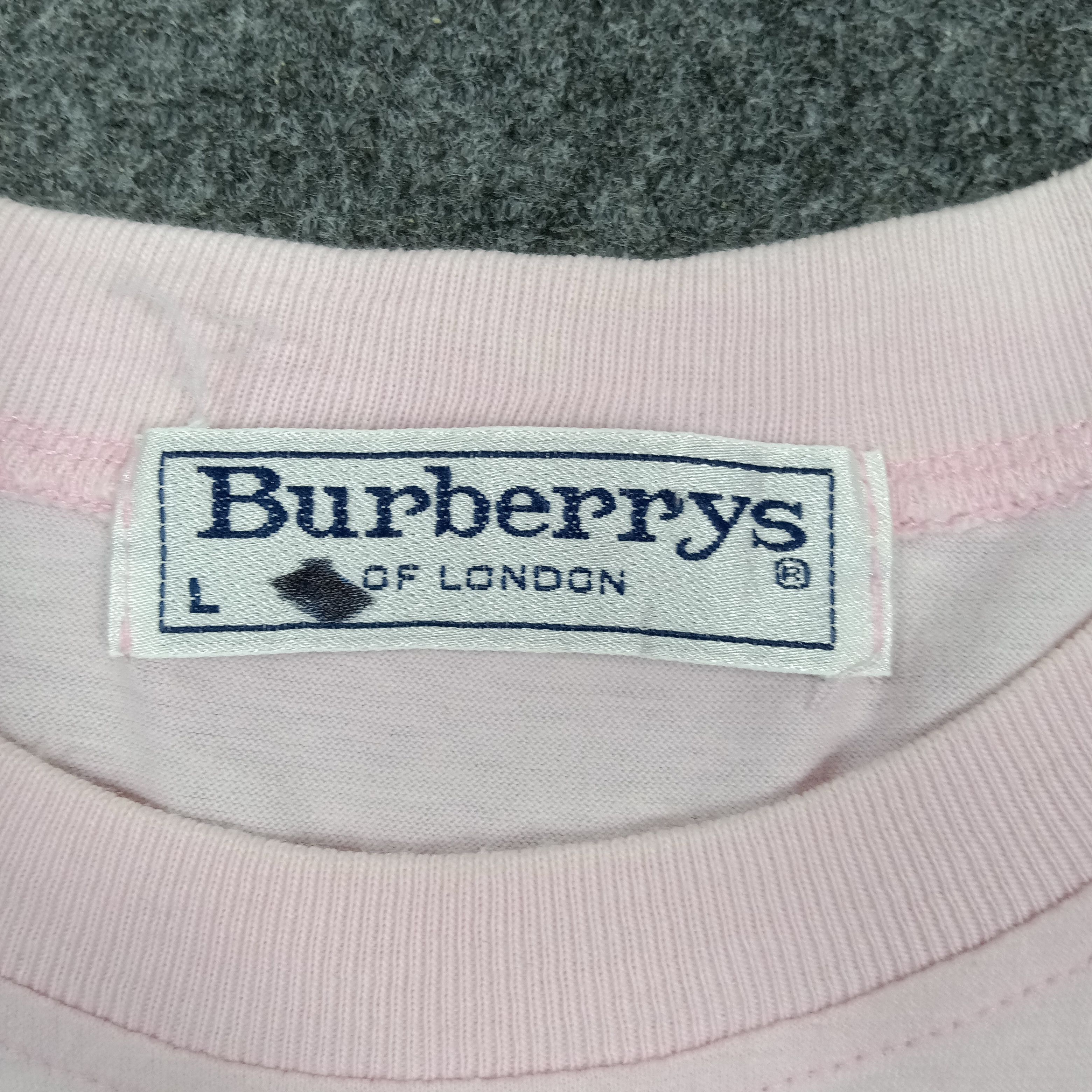 Burberry Burberry of London Multicolor Spell Out Tshirt C285N63 Size US M / EU 48-50 / 2 - 3 Thumbnail