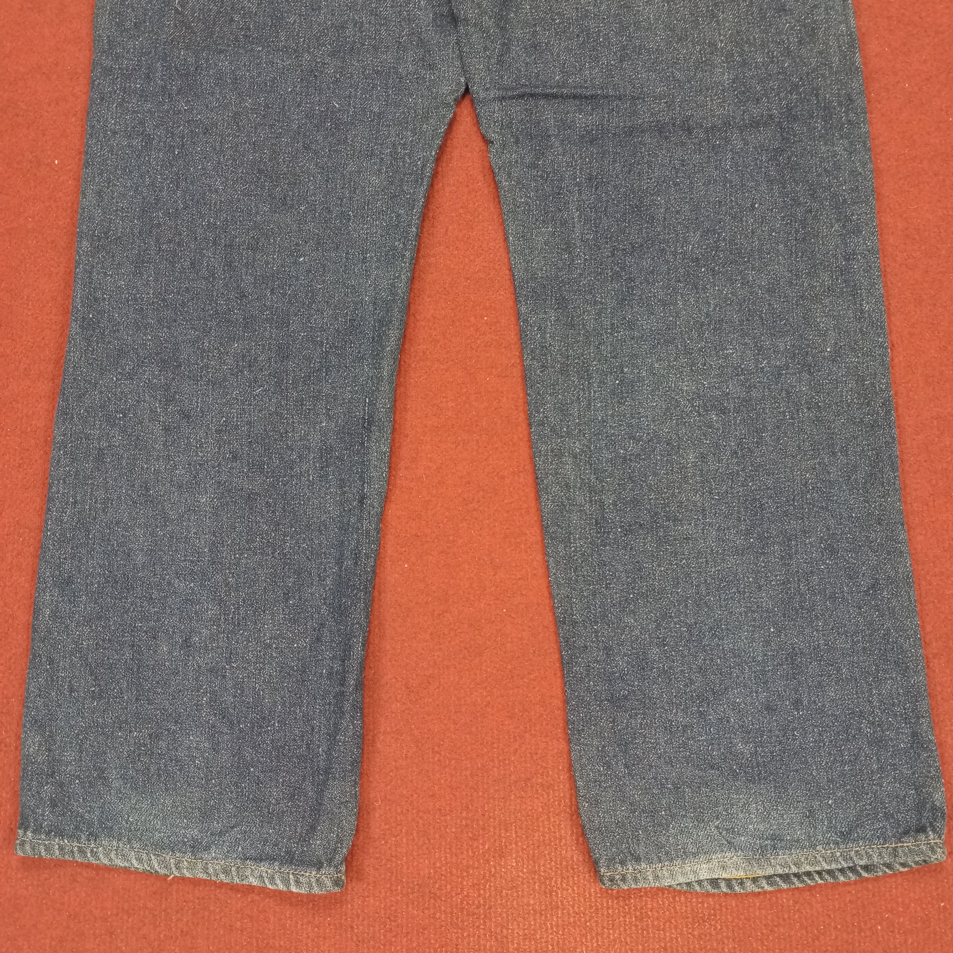 Japanese Brand × Vintage Evisu Jeans Streetwear Custom Daicock Style Size US 31 - 6 Thumbnail