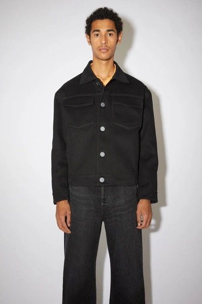 Acne Studios Acne Studios Black Denim Jacket Size US S / EU 44-46 / 1 - 14 Thumbnail