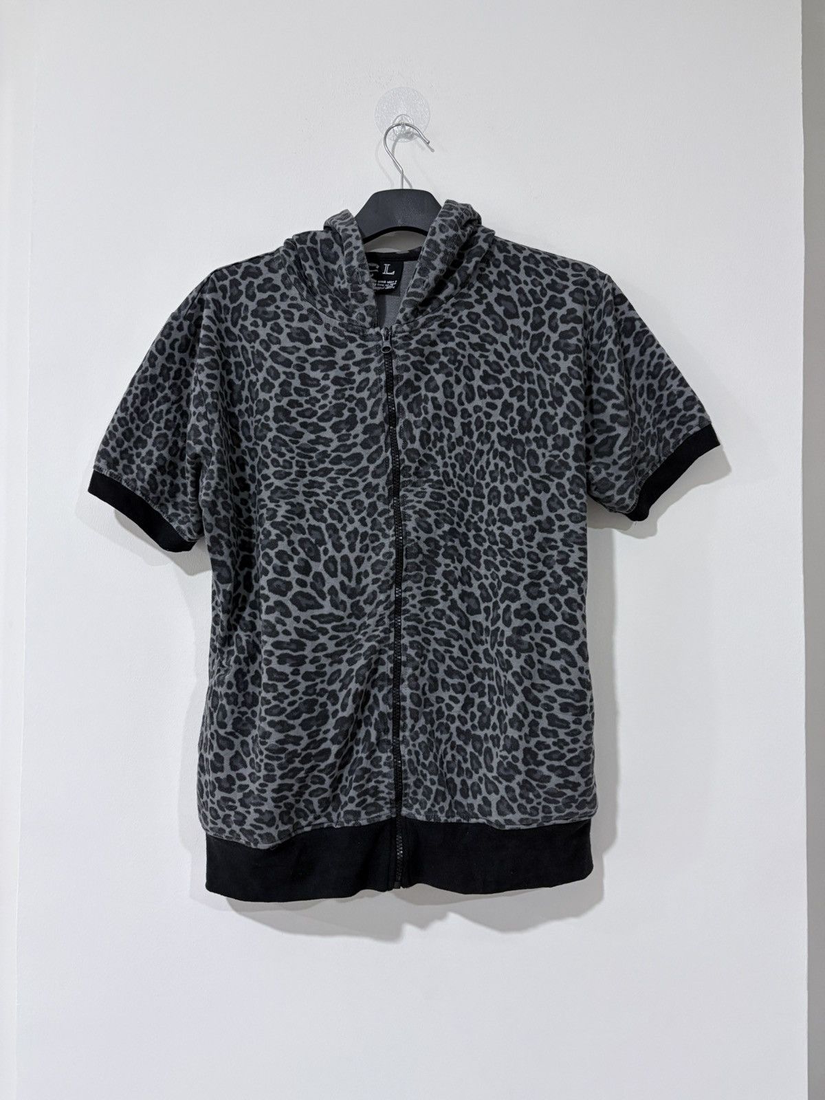 If Six Was Nine Clash ahead punk hoodie leopard skin jacket Size US L / EU 52-54 / 3 - 1 Thumbnail