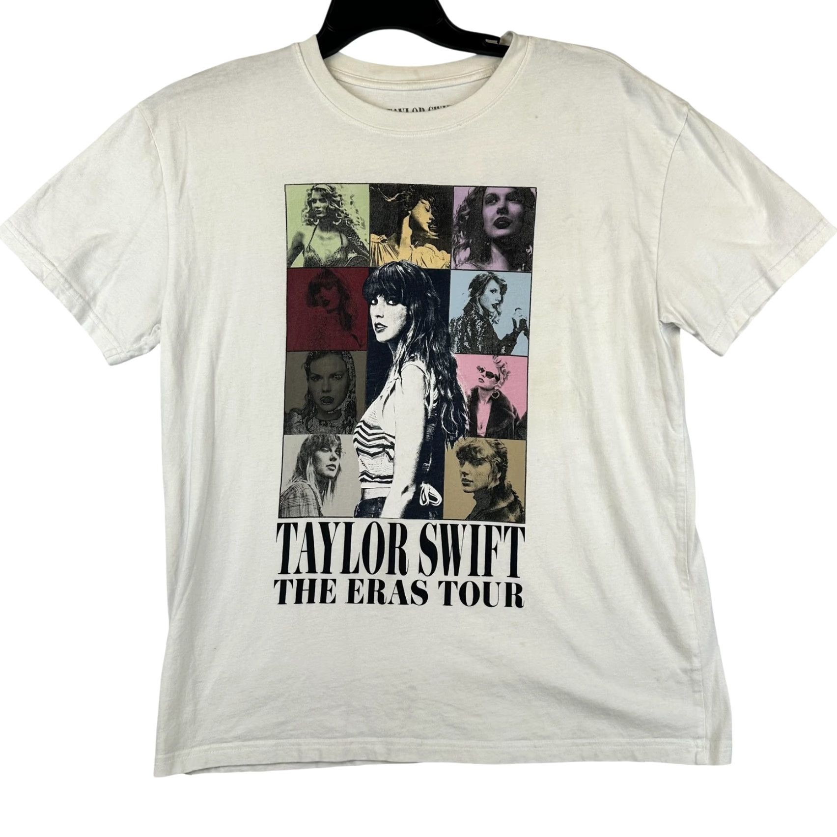 Vintage Taylor Swift Shirt Mens Large White The Eras Tour 2023 Concert Graphic Tee Pop Shirt Mens Large White The Eras Tour 2023 Concert Graphic Tee Pop Size US L / EU 52-54 / 3 - 2 Thumbnail