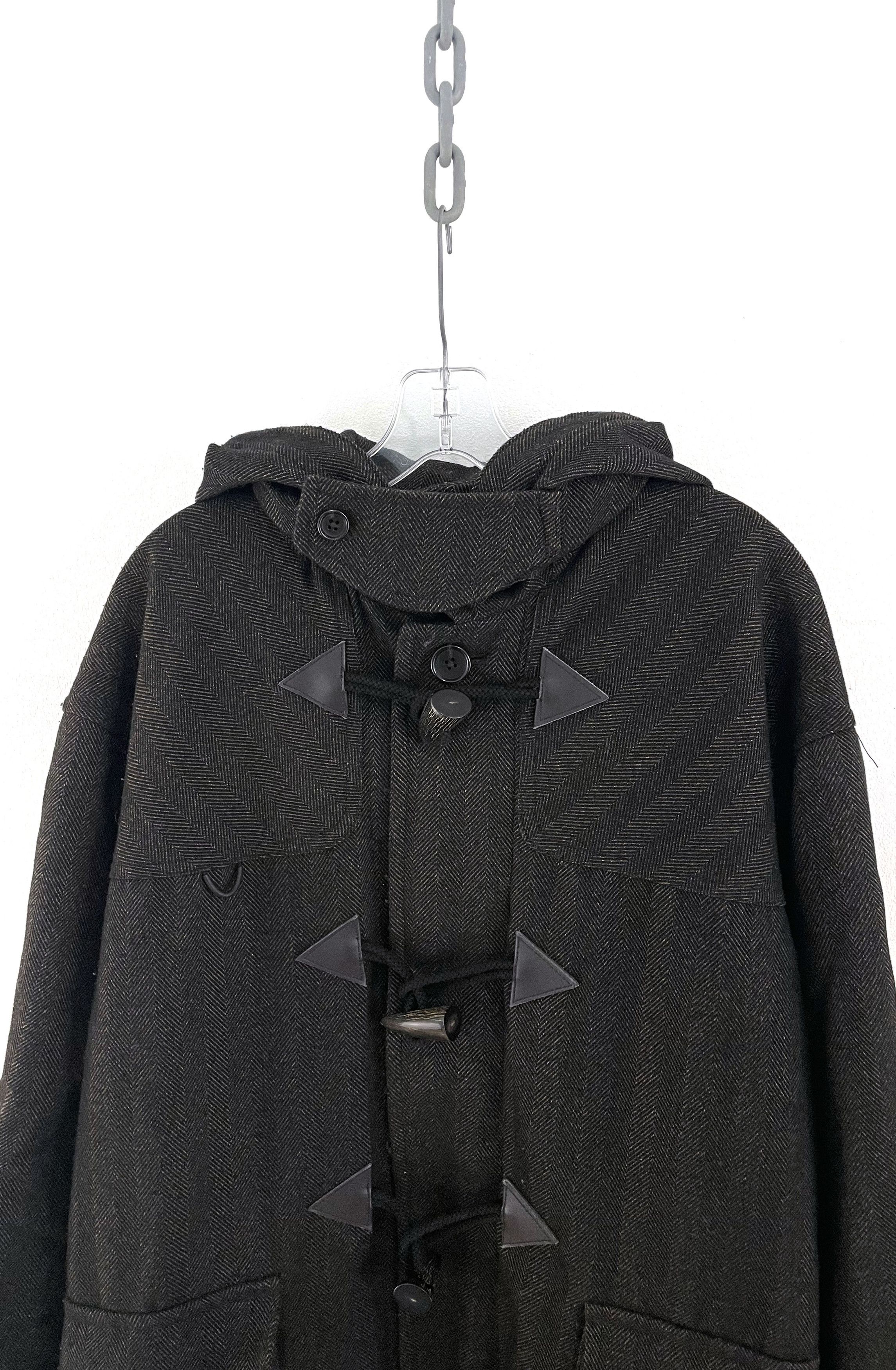 DAIWA PIER39 Herringbone Goretex Duffle Coat Size US L / EU 52-54 / 3 - 4 Thumbnail