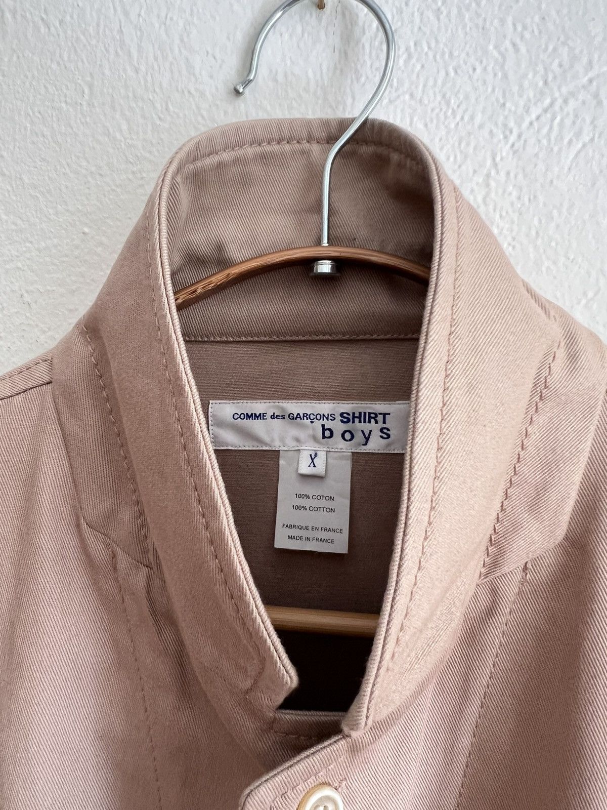 Comme des Garcons COMME Des Garçons Cotton Classic Coat Size US L / EU 52-54 / 3 - 3 Thumbnail