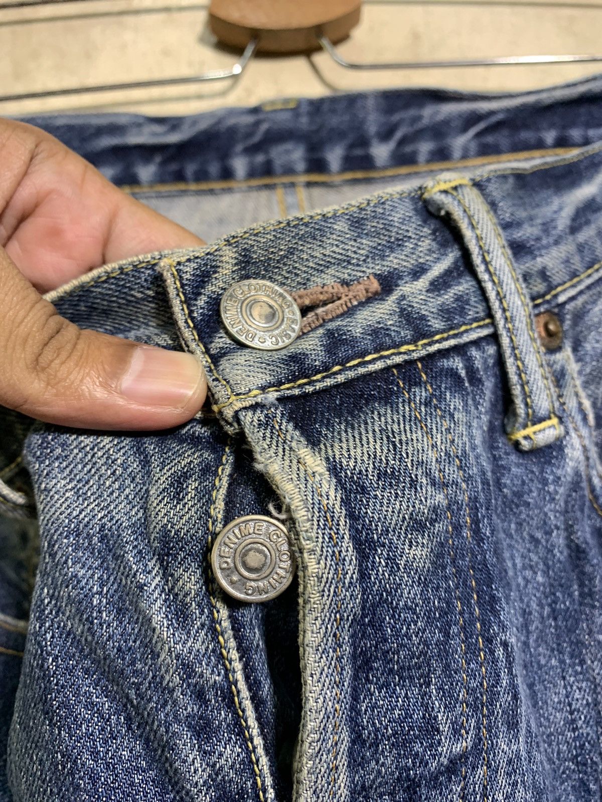 Denime 🔥DENIME JAPAN DISTRESSED JEANS W32 Size US 32 / EU 48 - 12 Thumbnail