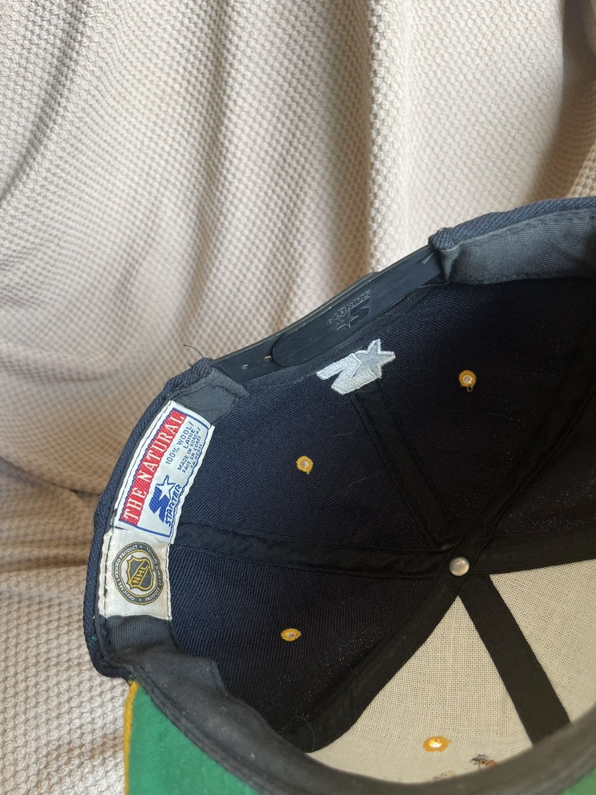 Starter Vintage boston bruins nhl starter snapback hat Size ONE SIZE - 5 Thumbnail