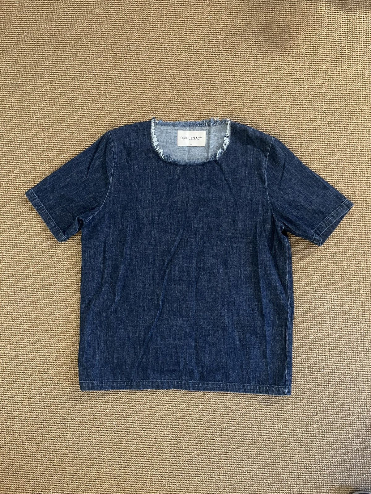 Our Legacy Our Legacy SS15 denim t shirt Size US M / EU 48-50 / 2 - 2 Thumbnail