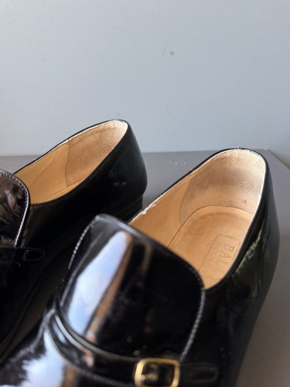 Bally Bally Patent Leather Monk Strap Shoes Classic Formal Size US 8 / EU 41 - 5 Thumbnail
