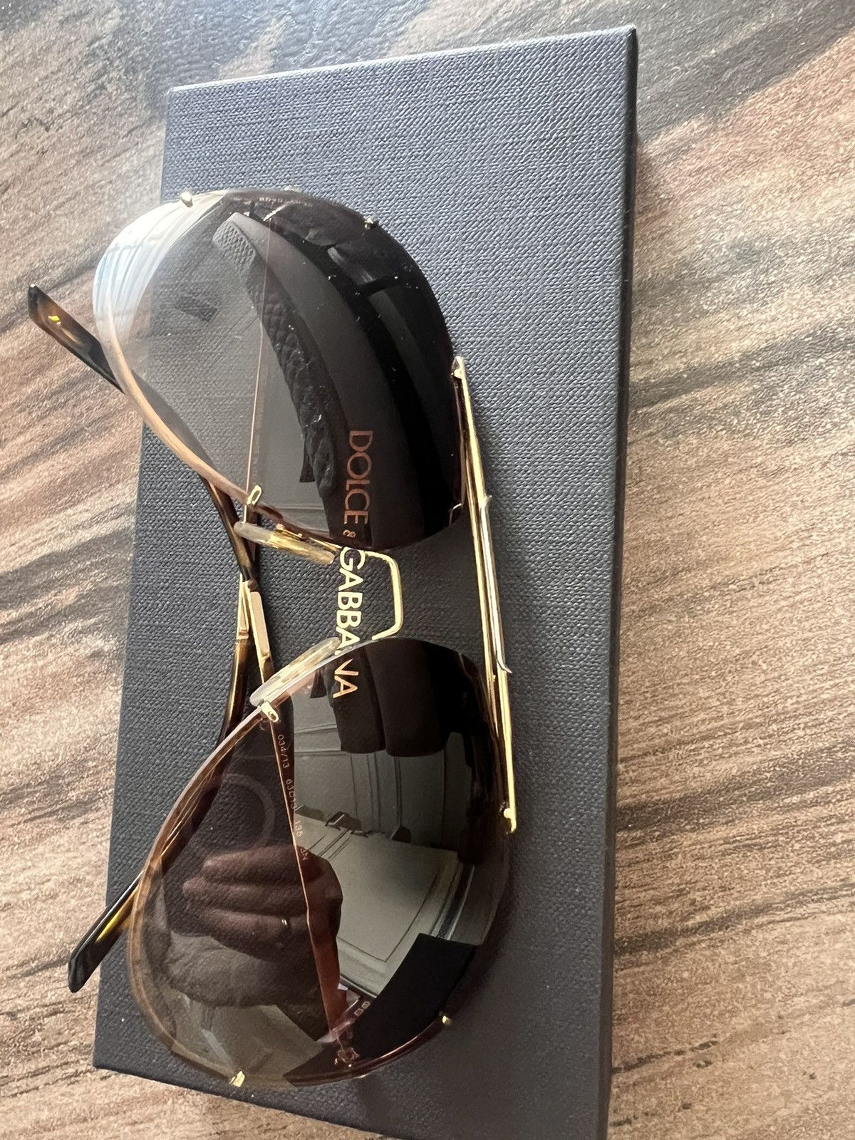 Dolce & Gabbana DOLCE & GABBANA Aviator Sunglasses Size ONE SIZE - 2 Thumbnail