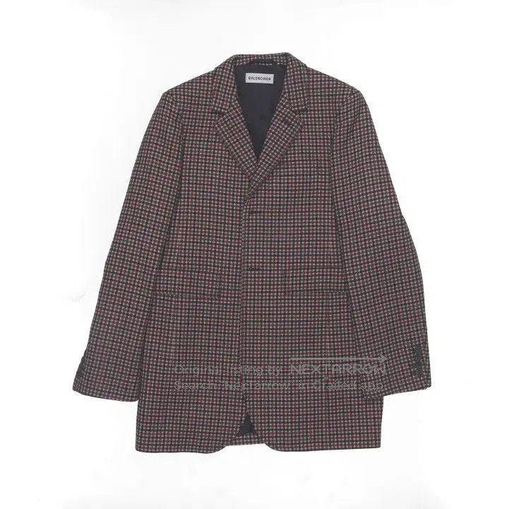 Balenciaga Balenciaga Plaid Casual Jacket. Size US S / EU 44-46 / 1 - 1 Thumbnail