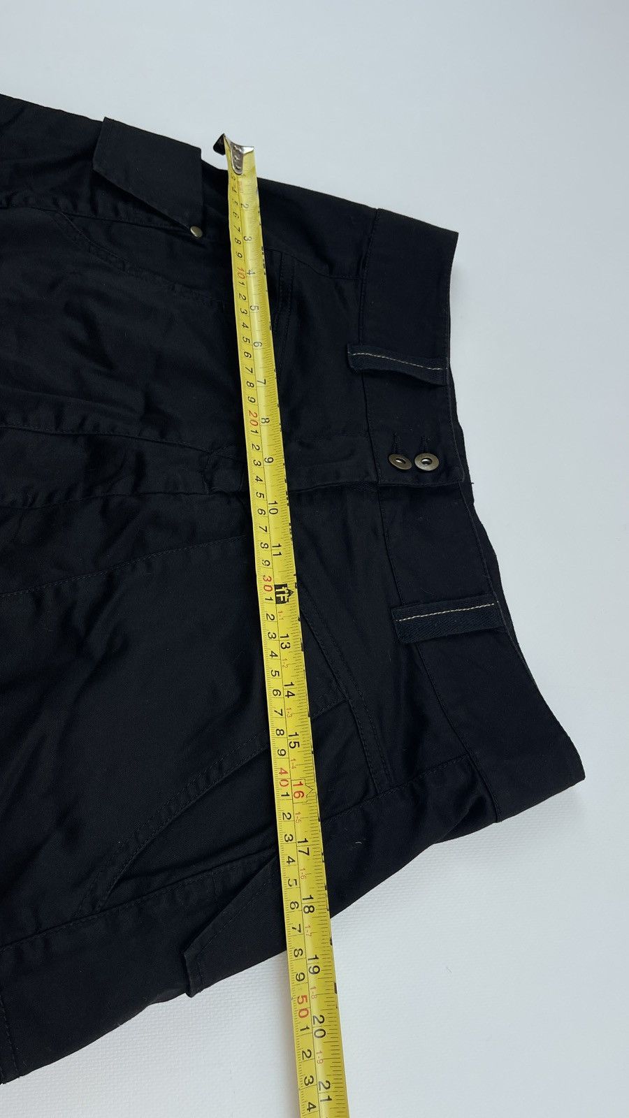 Japanese Brand × Vintage If six was nine LGB Vibe Black Cargo Skirt Size 26" / US 2 / IT 38 - 9 Thumbnail