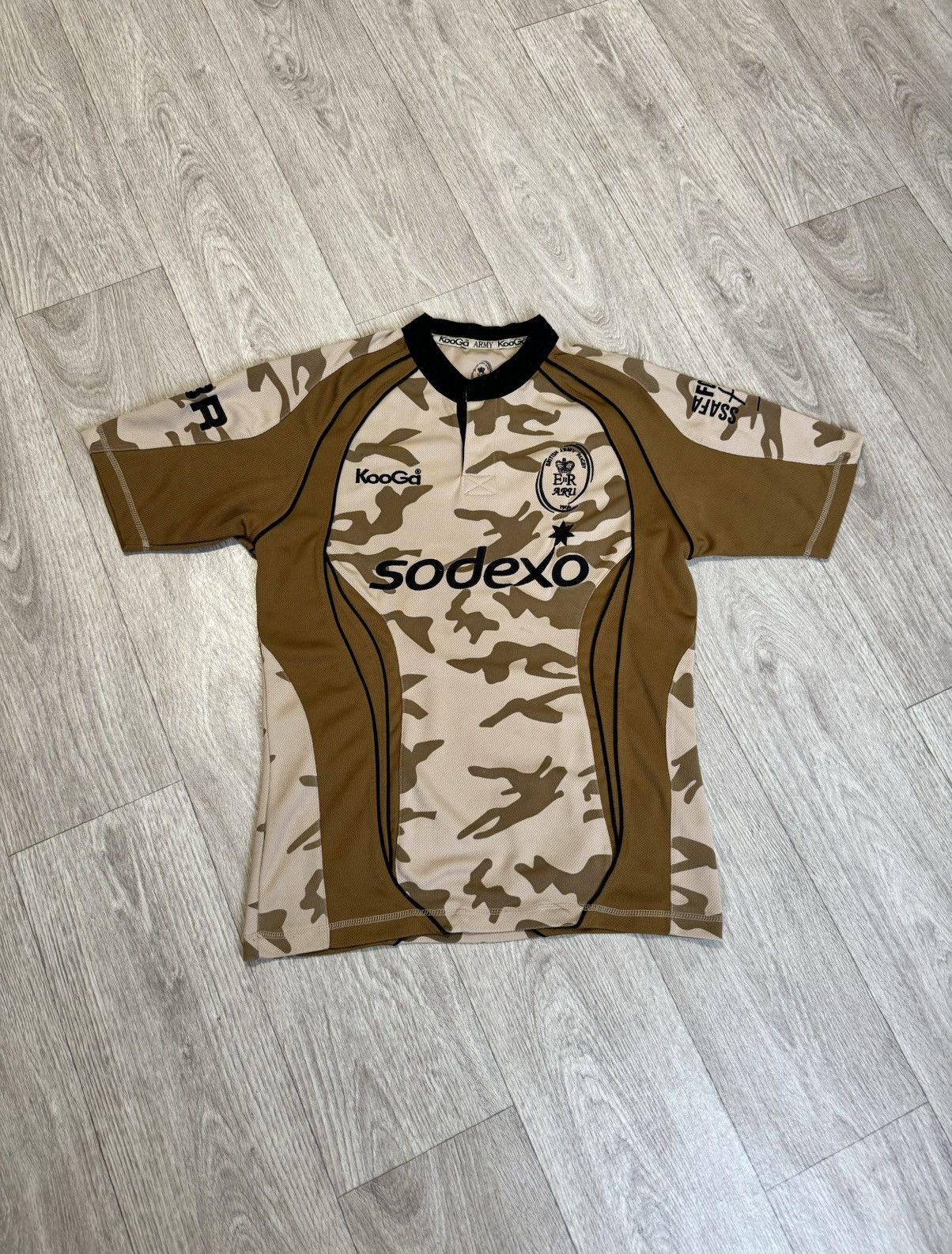 Other 🔷Vintage British Army Rugby KooGa Shirt Jersey🔷 Size US M / EU 48-50 / 2 - 1 Thumbnail