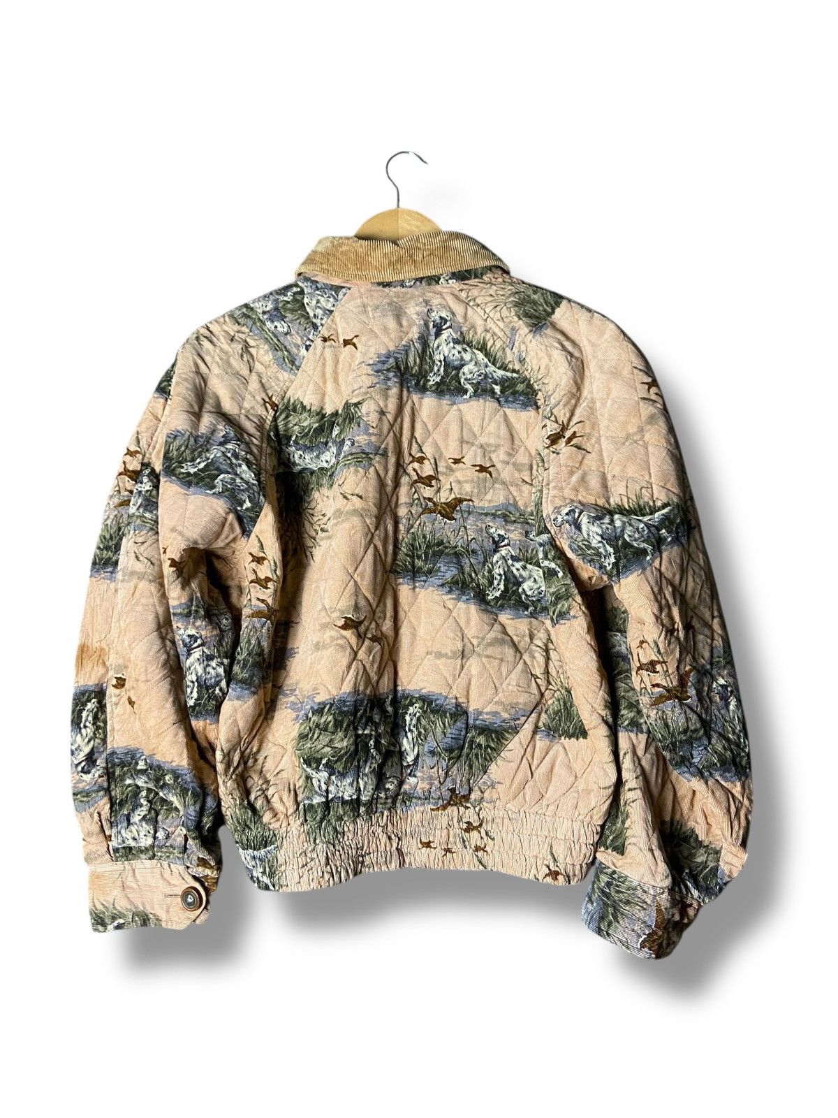 J.McLaughlin Vintage J.Maclaughlin Overprint Quilted Jacket (160) Size US M / EU 48-50 / 2 - 4 Thumbnail