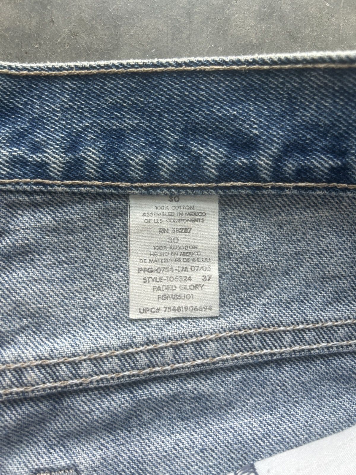Faded Glory × Vintage Vintage Y2K Faded Glory Jean Shorts Size US 30 / EU 46 - 6 Thumbnail