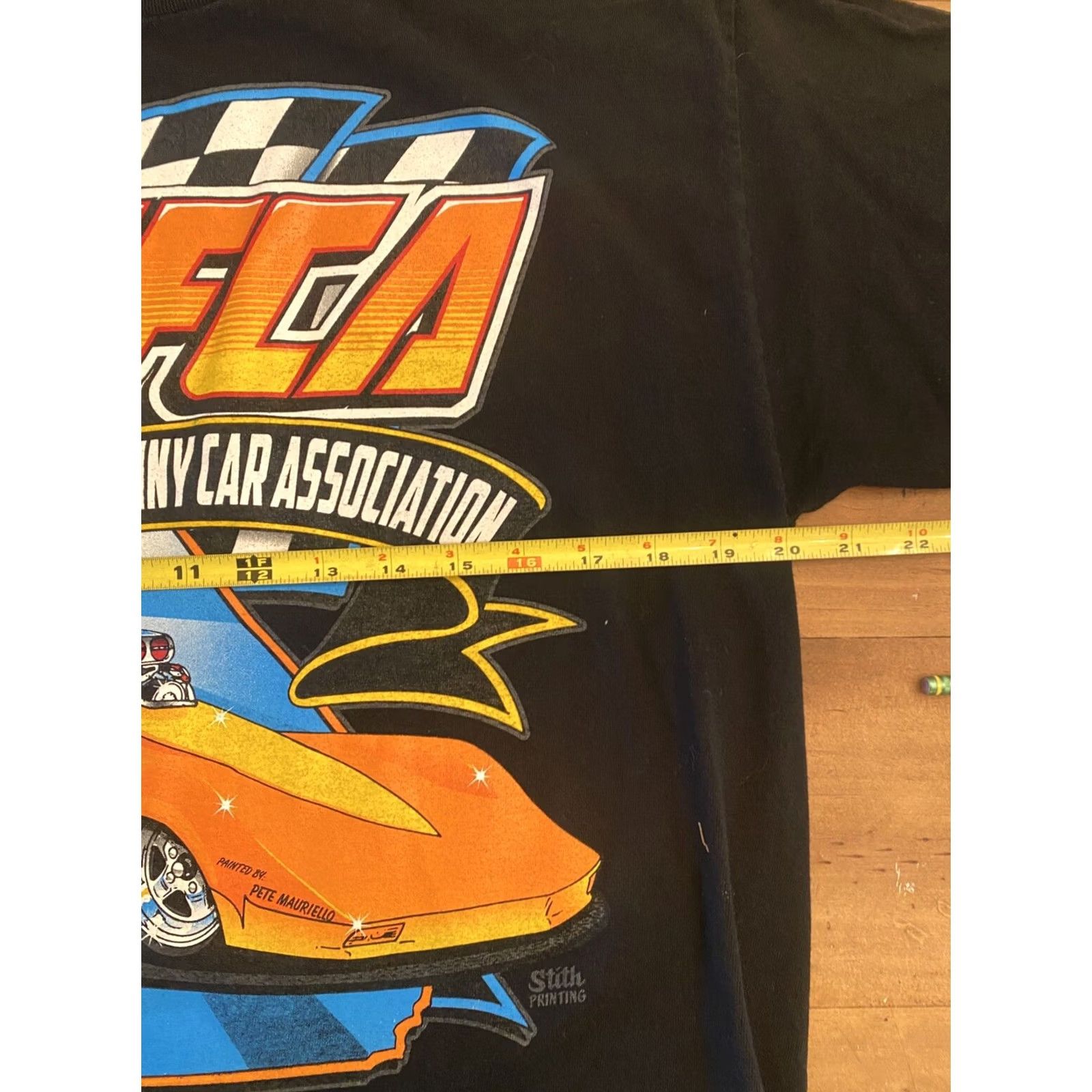 Vintage CIFCA California Funny Car Association Black T-Shirt Mens L LG Shirt Cars Funny Size US L / EU 52-54 / 3 - 3 Thumbnail