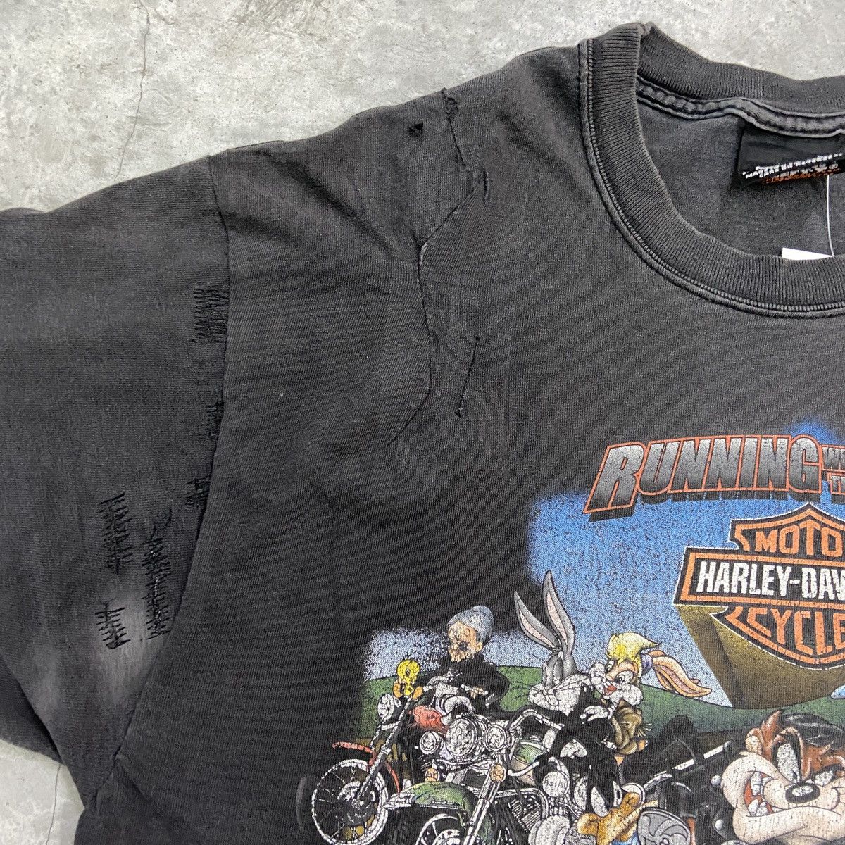 Harley Davidson × Vintage Vintage Harley Davidson Looney Tunes Size US L / EU 52-54 / 3 - 4 Thumbnail