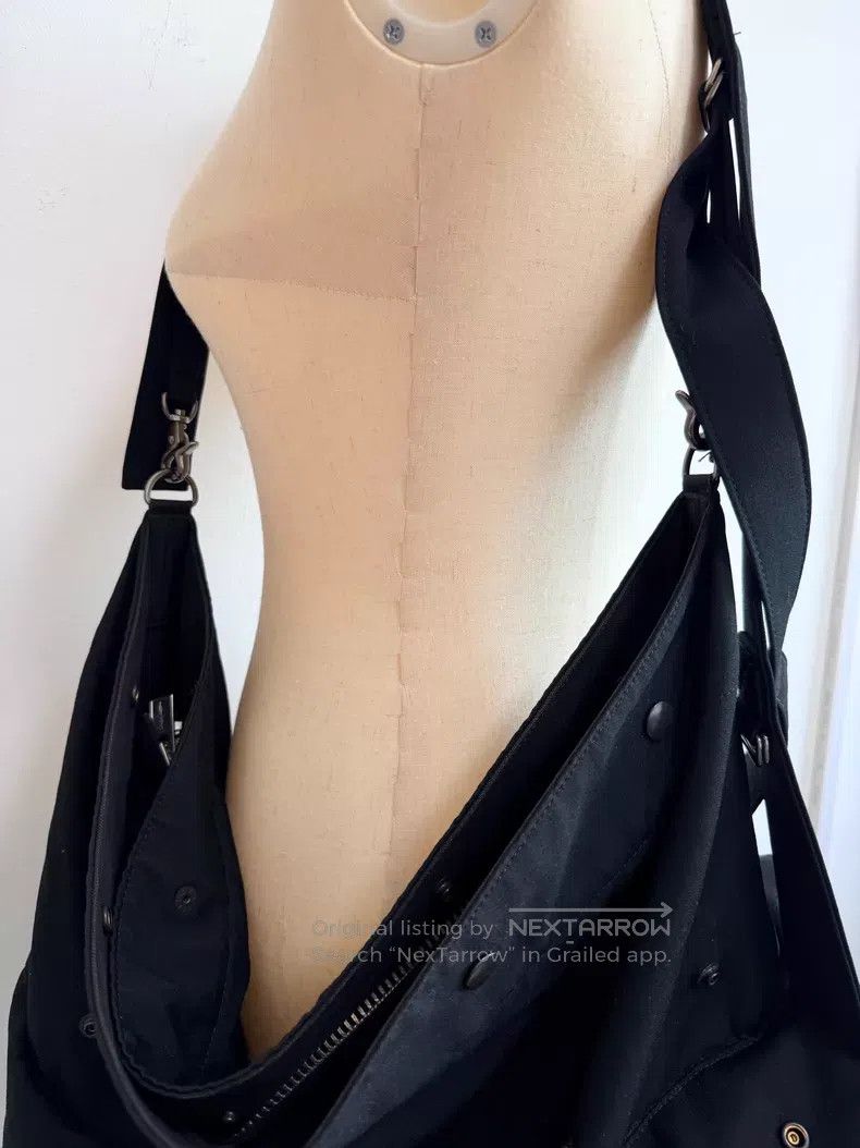 Yohji Yamamoto Yohji Yamamoto Crossbody bag with structured design and si Size ONE SIZE - 8 Thumbnail