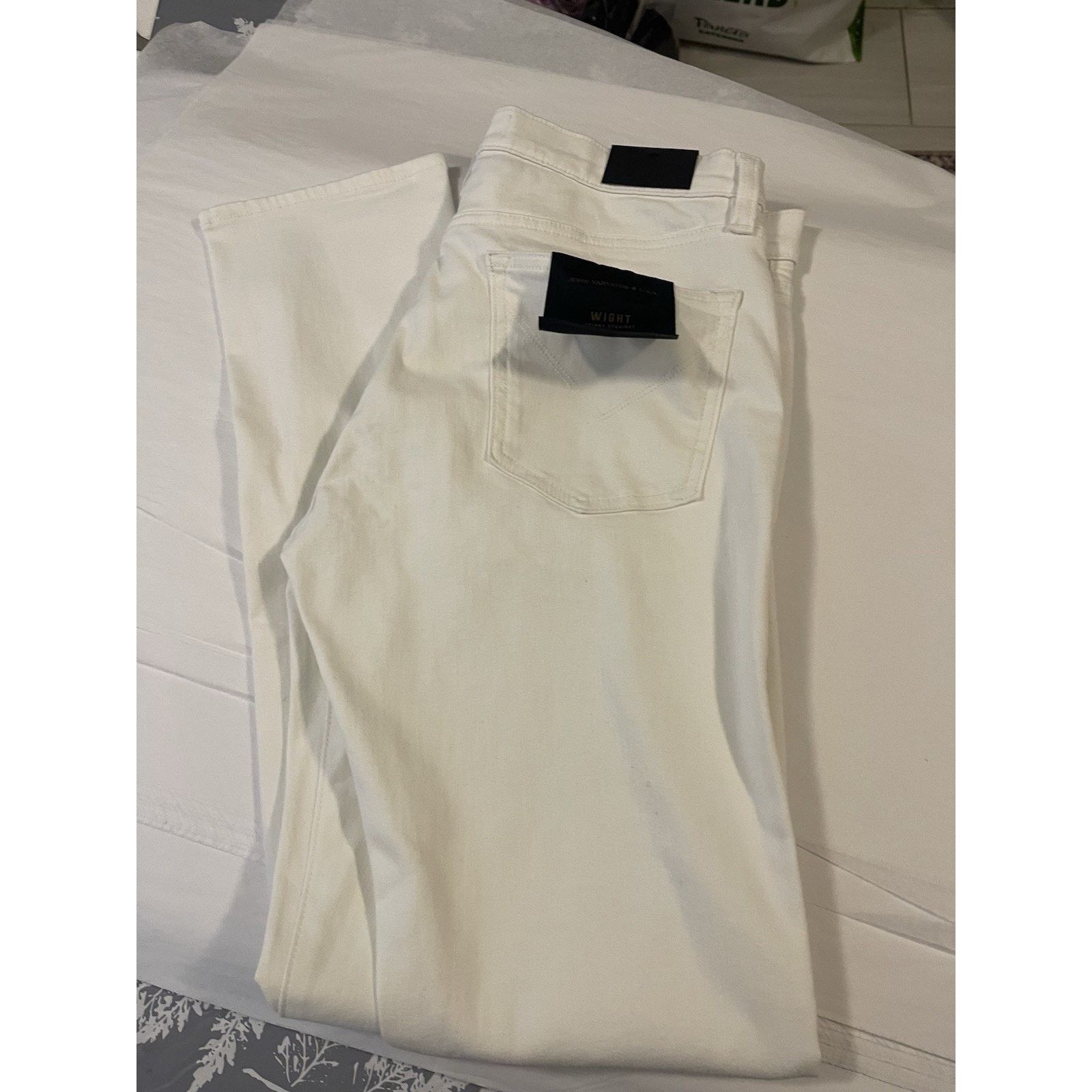 John Varvatos NWT: John Varvatos Wight Skinny Straight Size 33 Size US 33 - 3 Thumbnail