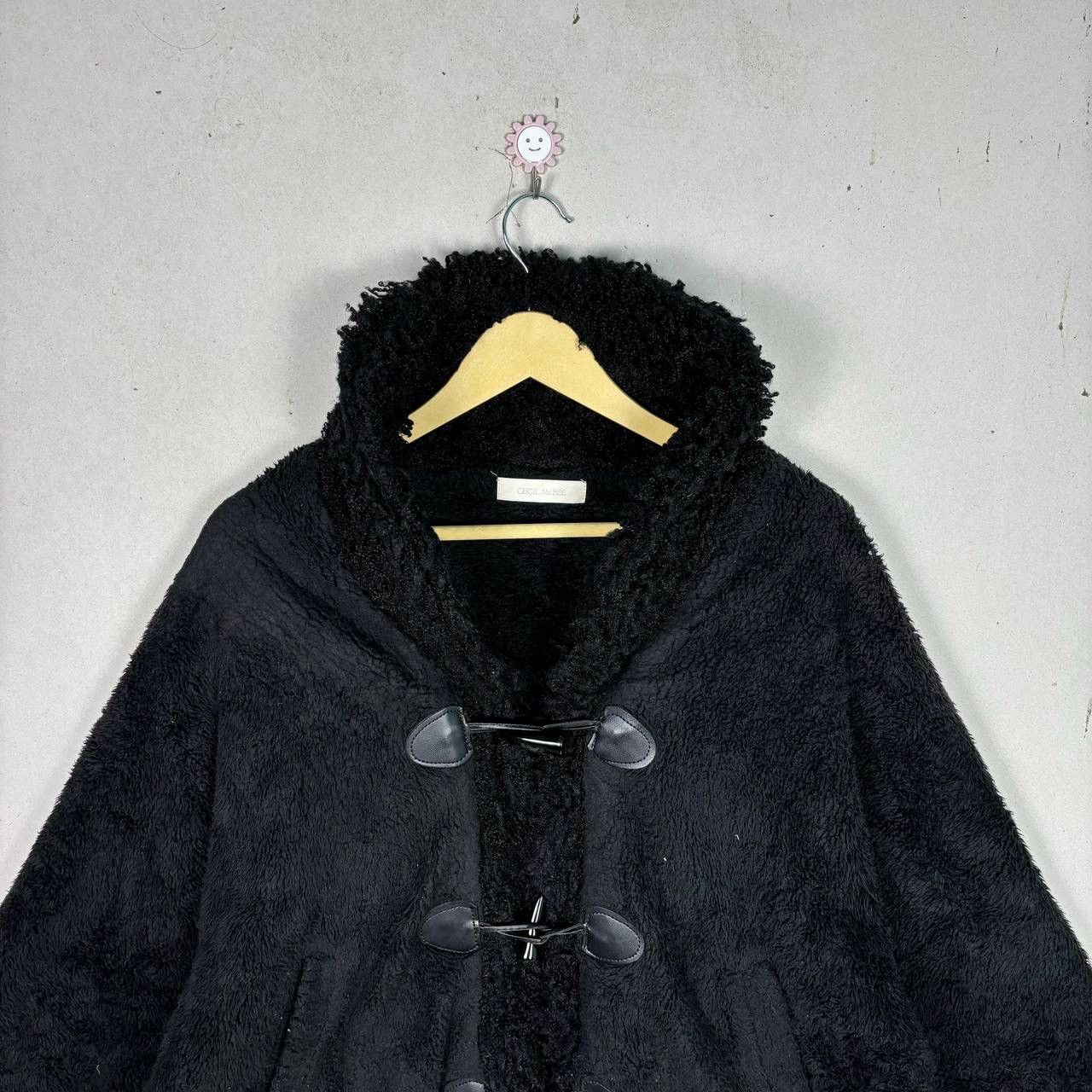 Cloak Vintage Cecil Mc Bee Black Poncho Cloaks Capes Size US M / EU 48-50 / 2 - 3 Thumbnail