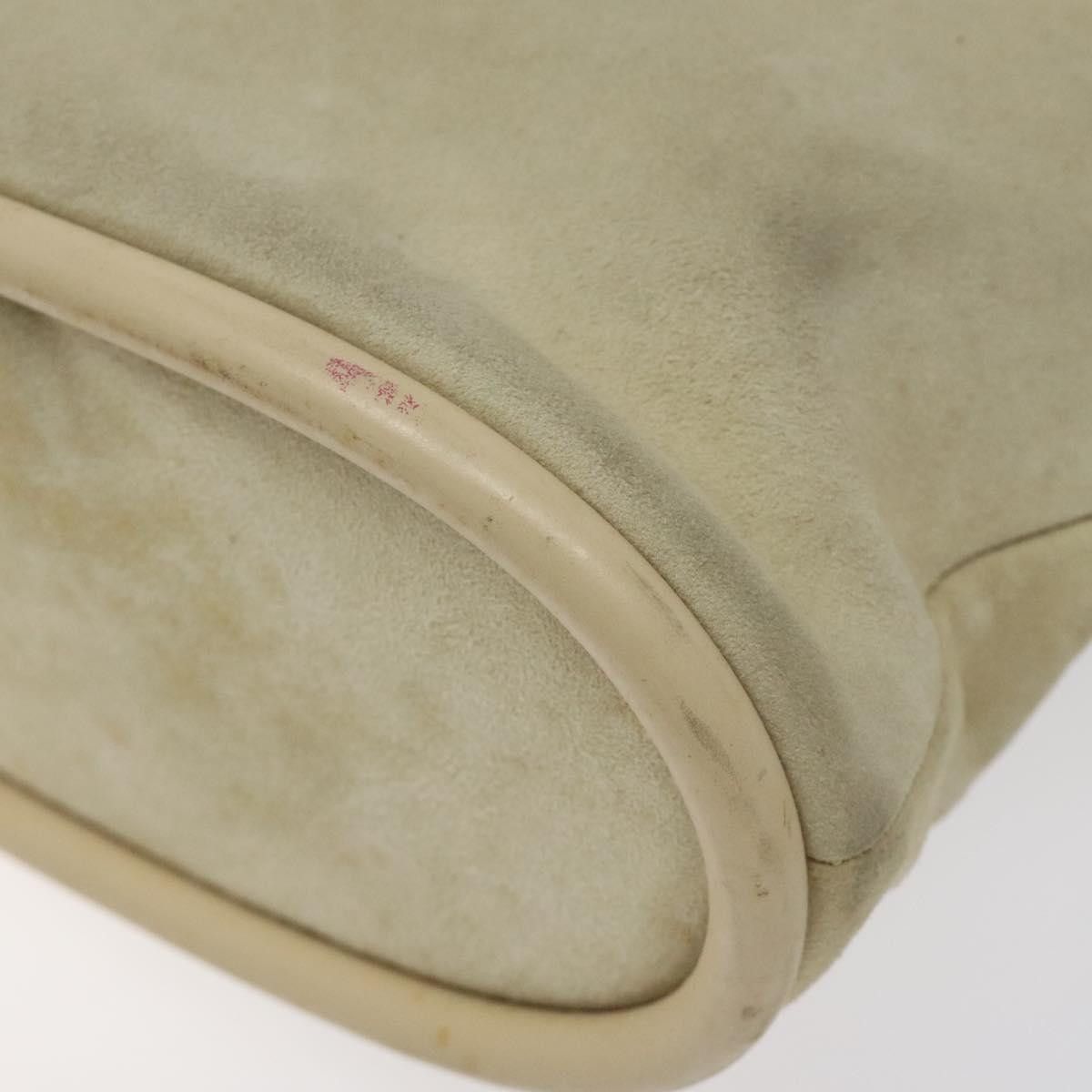 Gucci GUCCI Shoulder Bag Suede Beige Gold Size ONE SIZE - 12 Thumbnail