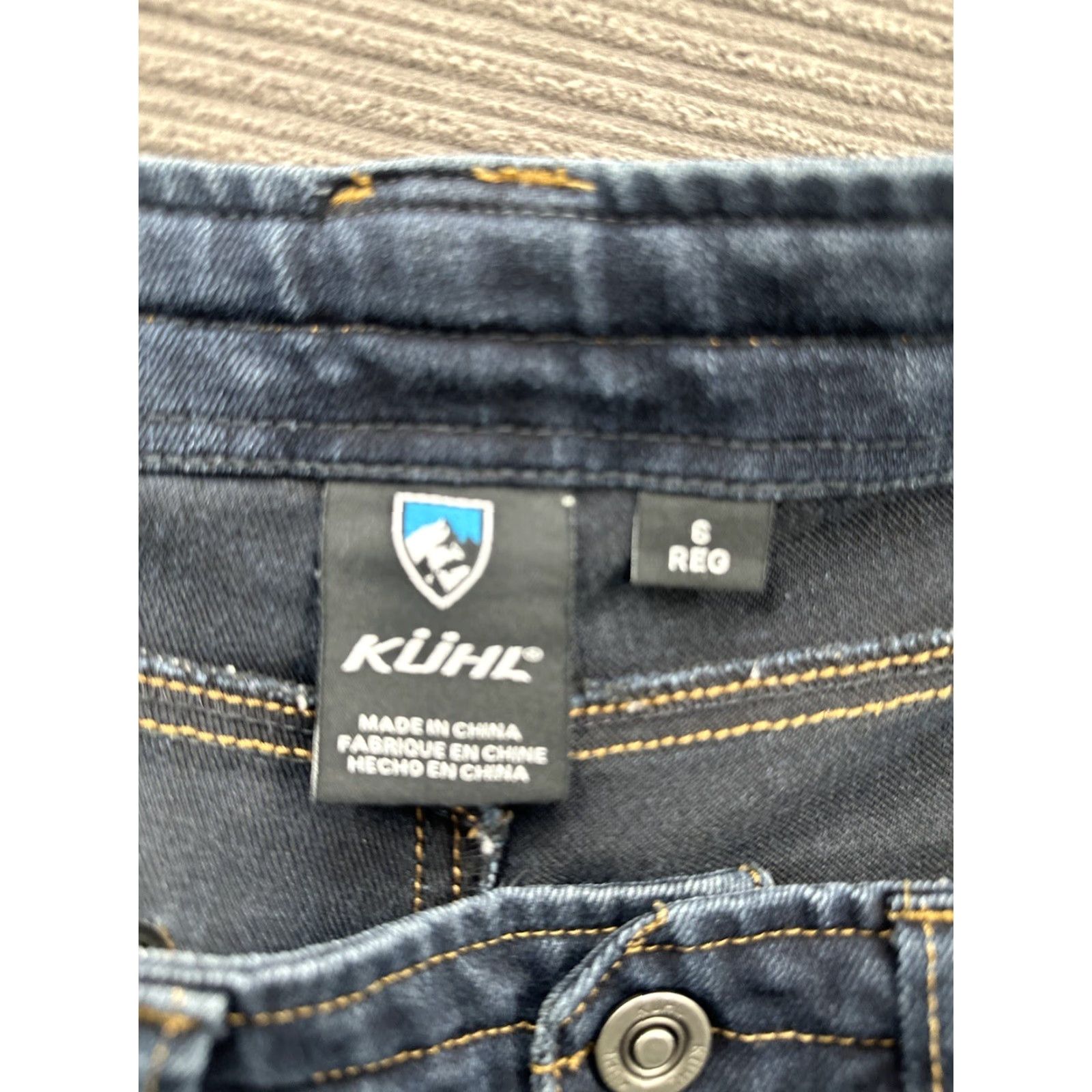Vintage Kuhl Pants Women 6 Regular Blue Cotton Outdoors Hiking Low Rise Pants Size 28" / US 6 / IT 42 - 3 Thumbnail