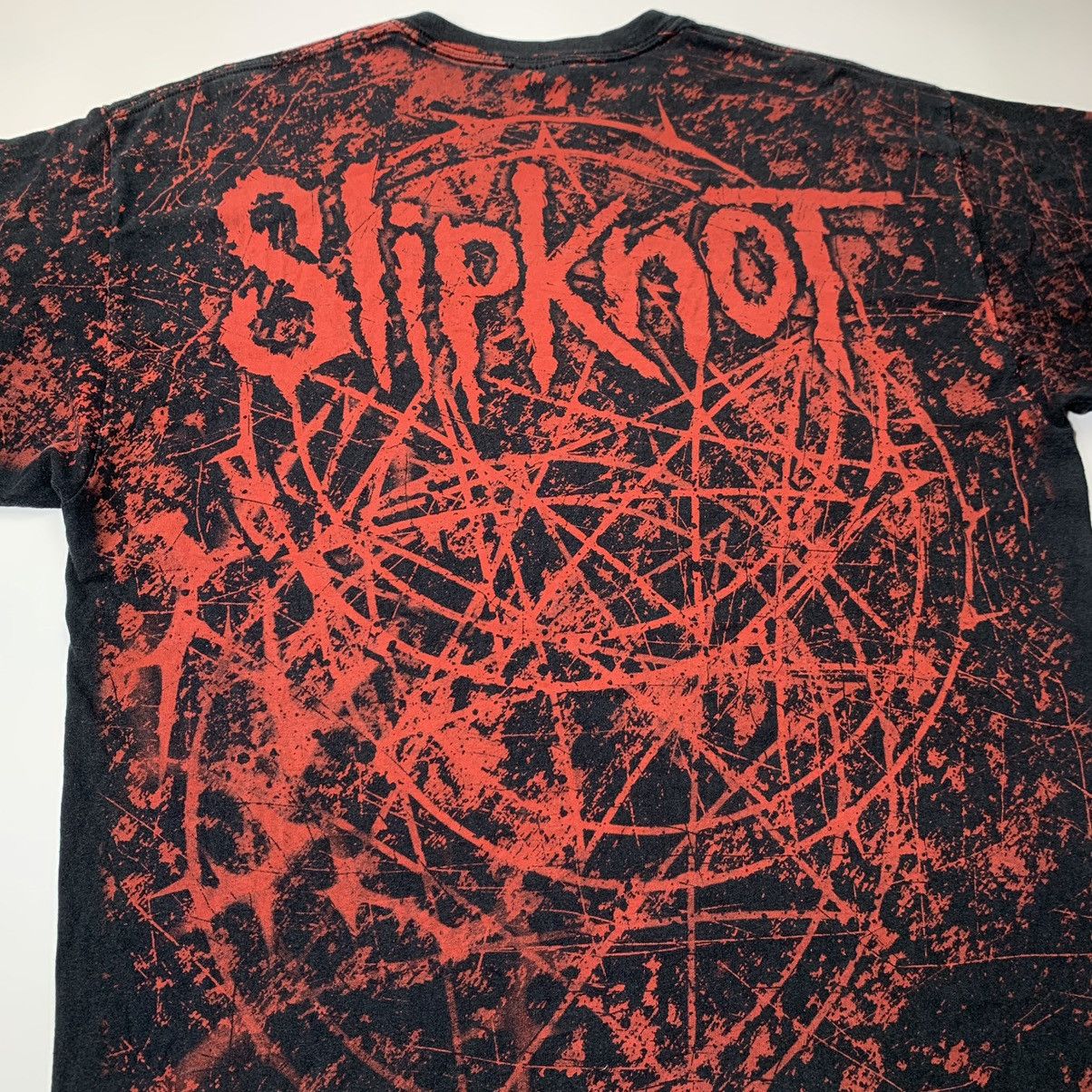 Band Tees Vintage Slipknot Overprint Tee Size US XL / EU 56 / 4 - 7 Thumbnail