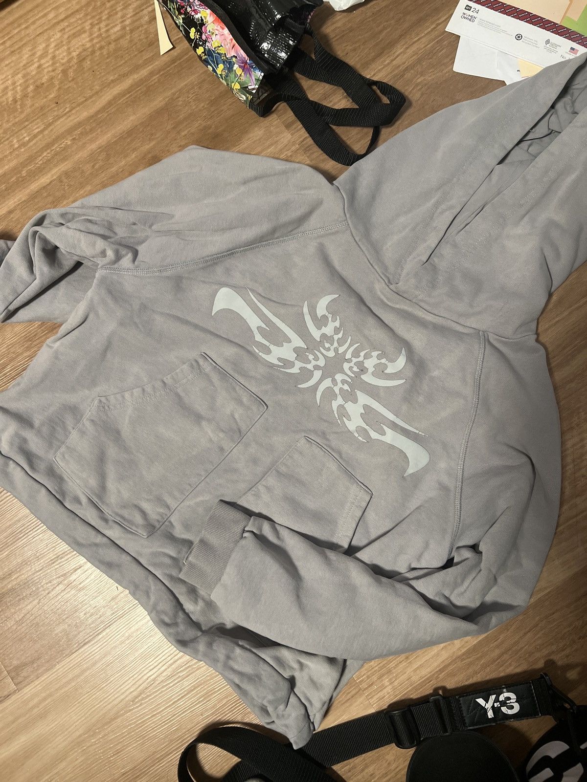 Designer × Japanese Brand umainferno grey hoodie Size US M / EU 48-50 / 2 - 1 Thumbnail