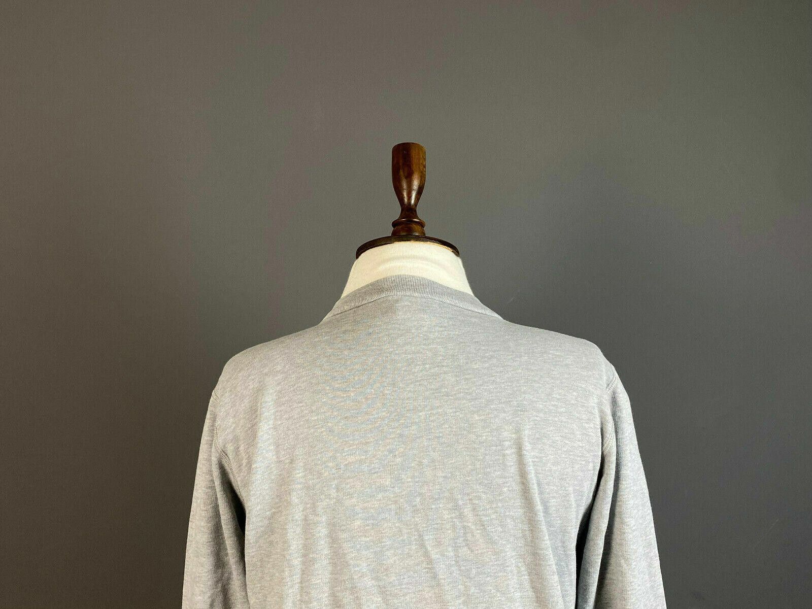 A.P.C. Vintage APC Paris Grey Zip Up Cotton Bomber Jacket Size L Size L / US 10 / IT 46 - 7 Thumbnail