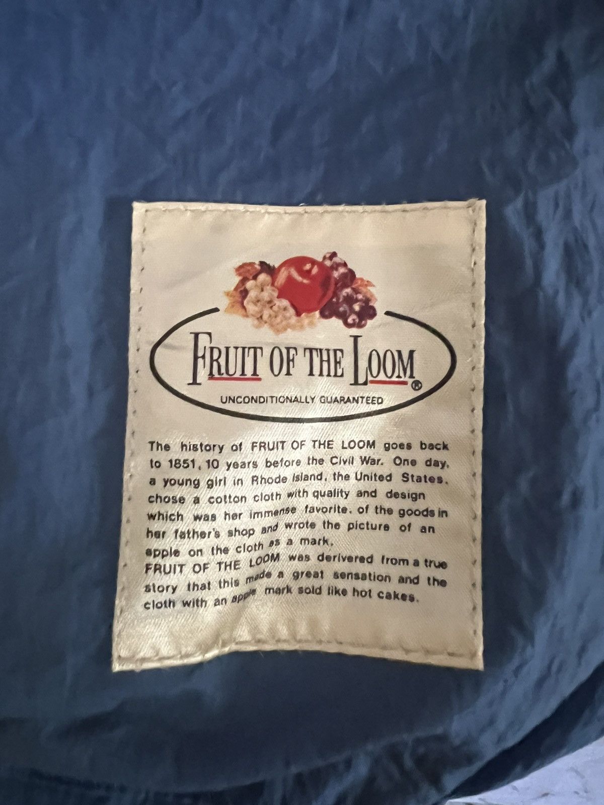 Fruit Of The Loom VINTAGE FRUIT OF THE LOOM WINBREAKER JACKET Size US M / EU 48-50 / 2 - 7 Thumbnail