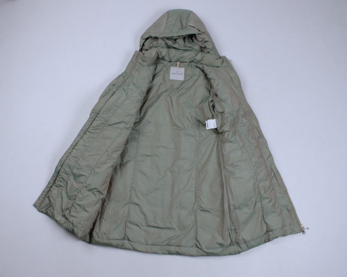 Designer × Moncler × Vintage MONCLER Vintage Silver Logo Kids Girl Womens Long Jacket Size XS / US 0-2 / IT 36-38 - 13 Thumbnail