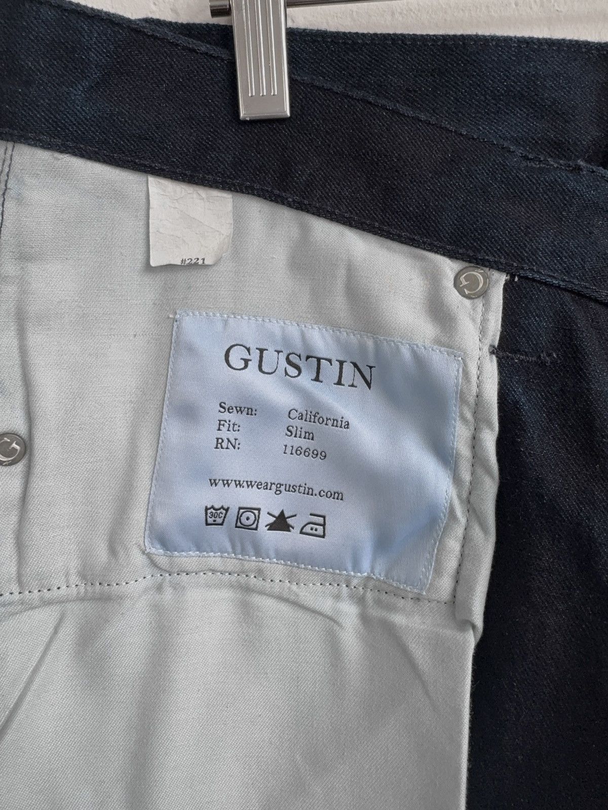 Gustin Gustin Japanese Selvedge Denim Slim fit Size US 38 / EU 54 - 12 Thumbnail