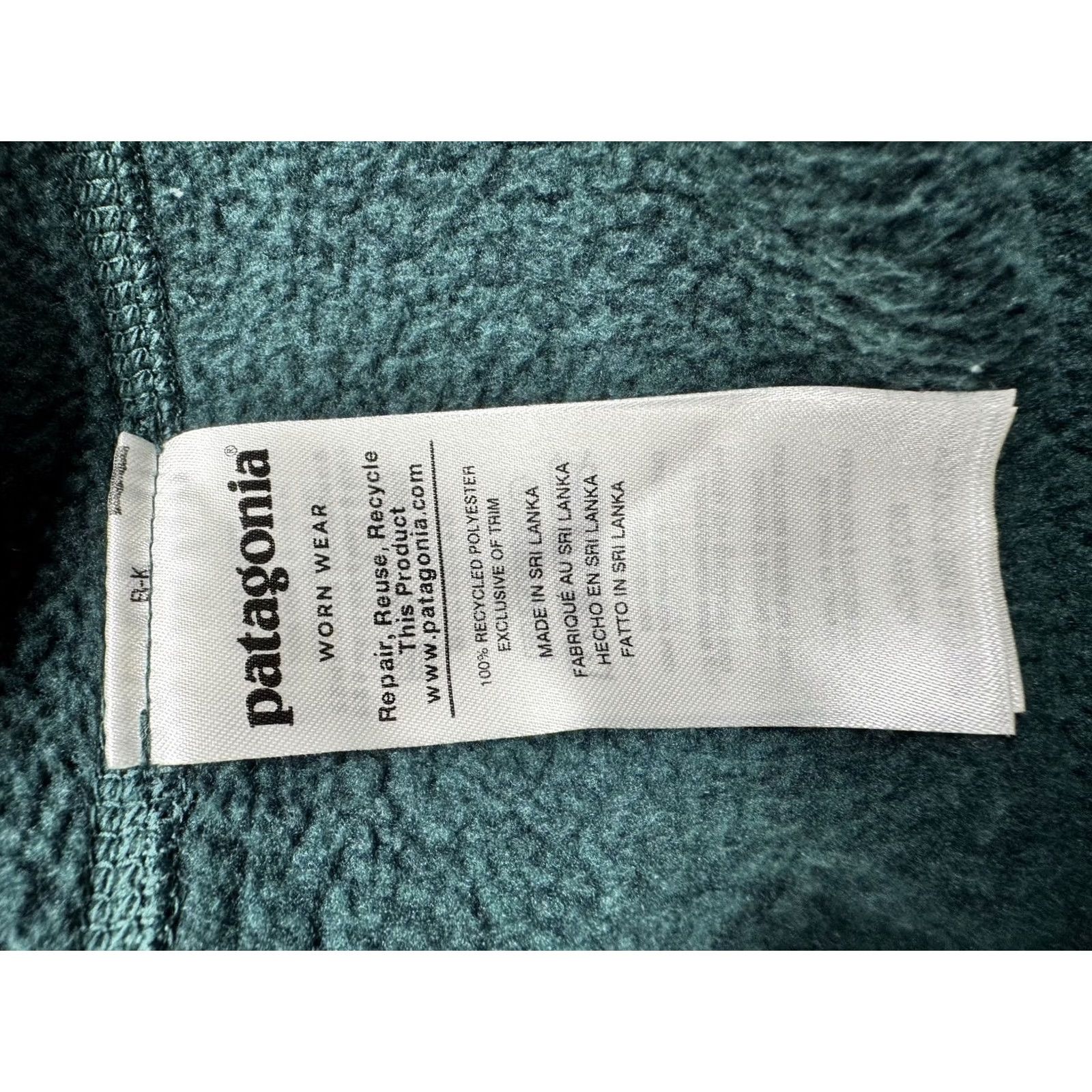 Patagonia Patagonia Men's Better Sweater Quarter-Zip Pullover Green Size M Size US M / EU 48-50 / 2 - 5 Thumbnail