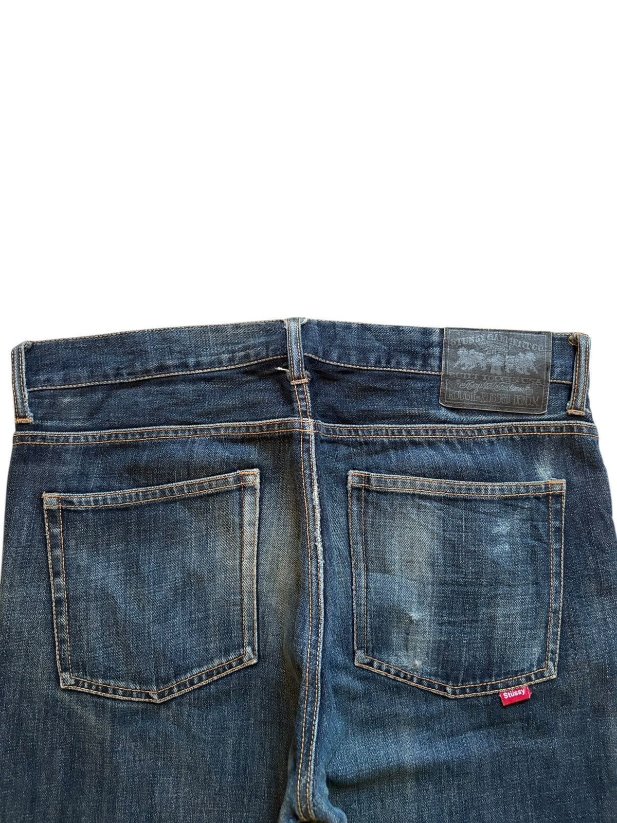 Stussy Vintage Stussy Button Fly Mud Wash Distressed Jeans Size US 34 / EU 50 - 8 Thumbnail